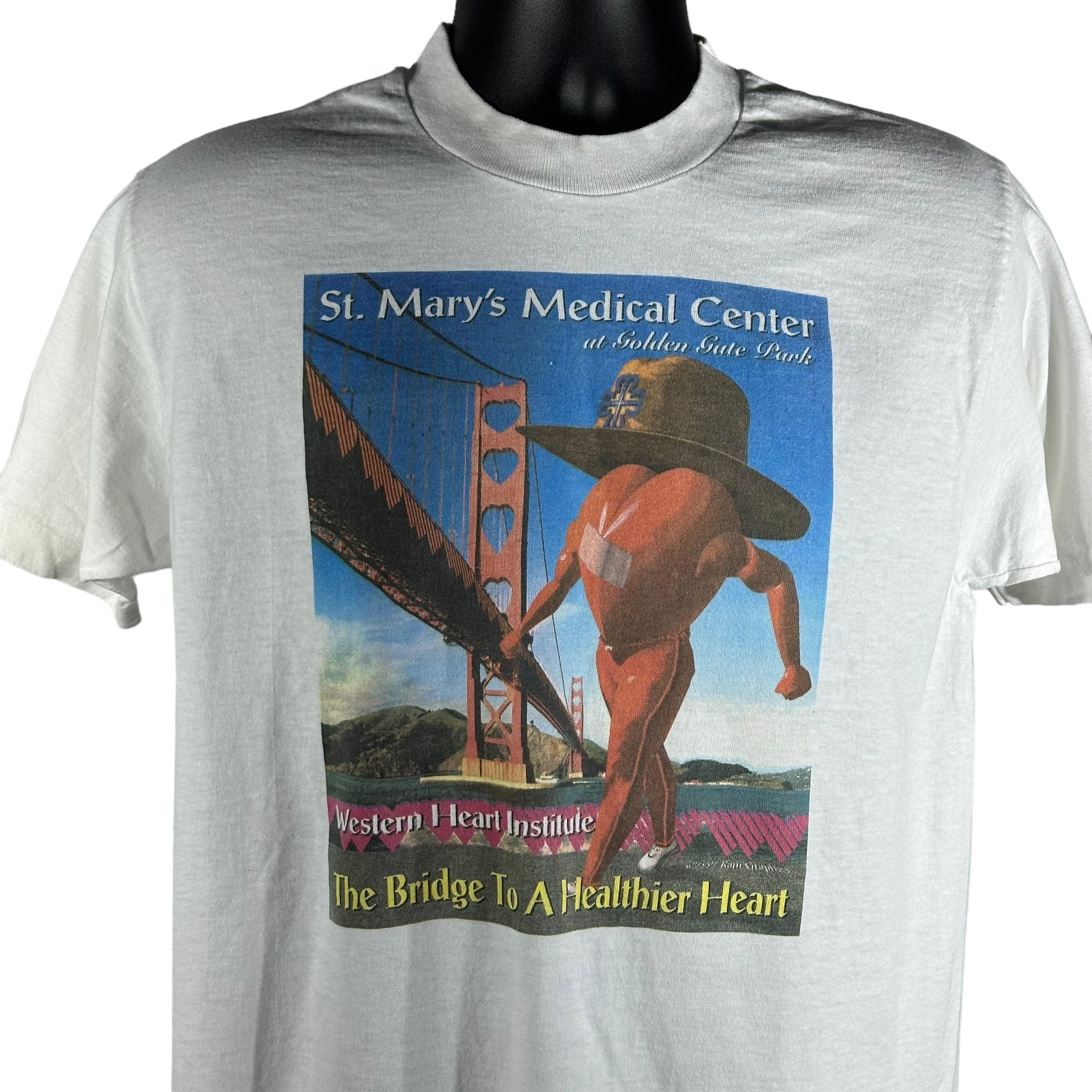 Vintage St. Marys Medical Center  "The Bridge To A Healthier Heart" Tee