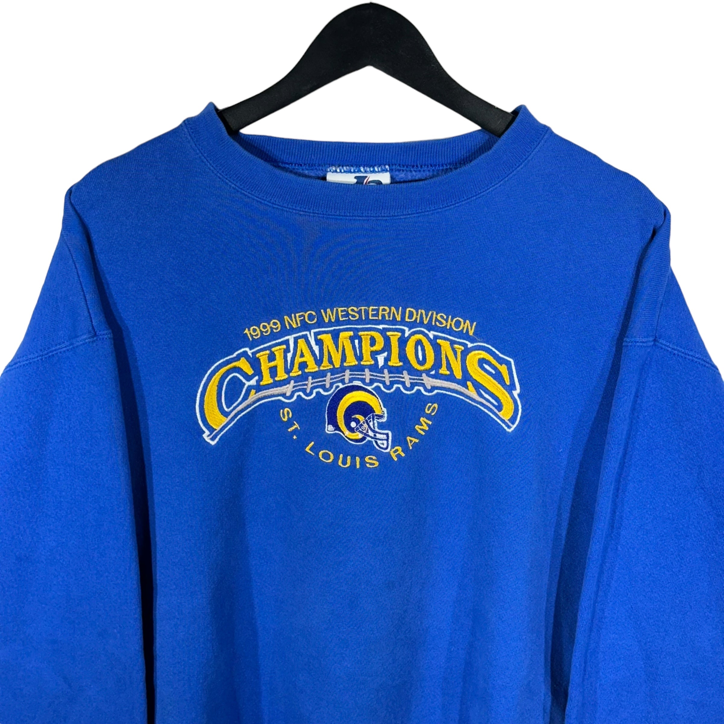 Vintage St. Louis Rams NFC Champions Crewneck 1999