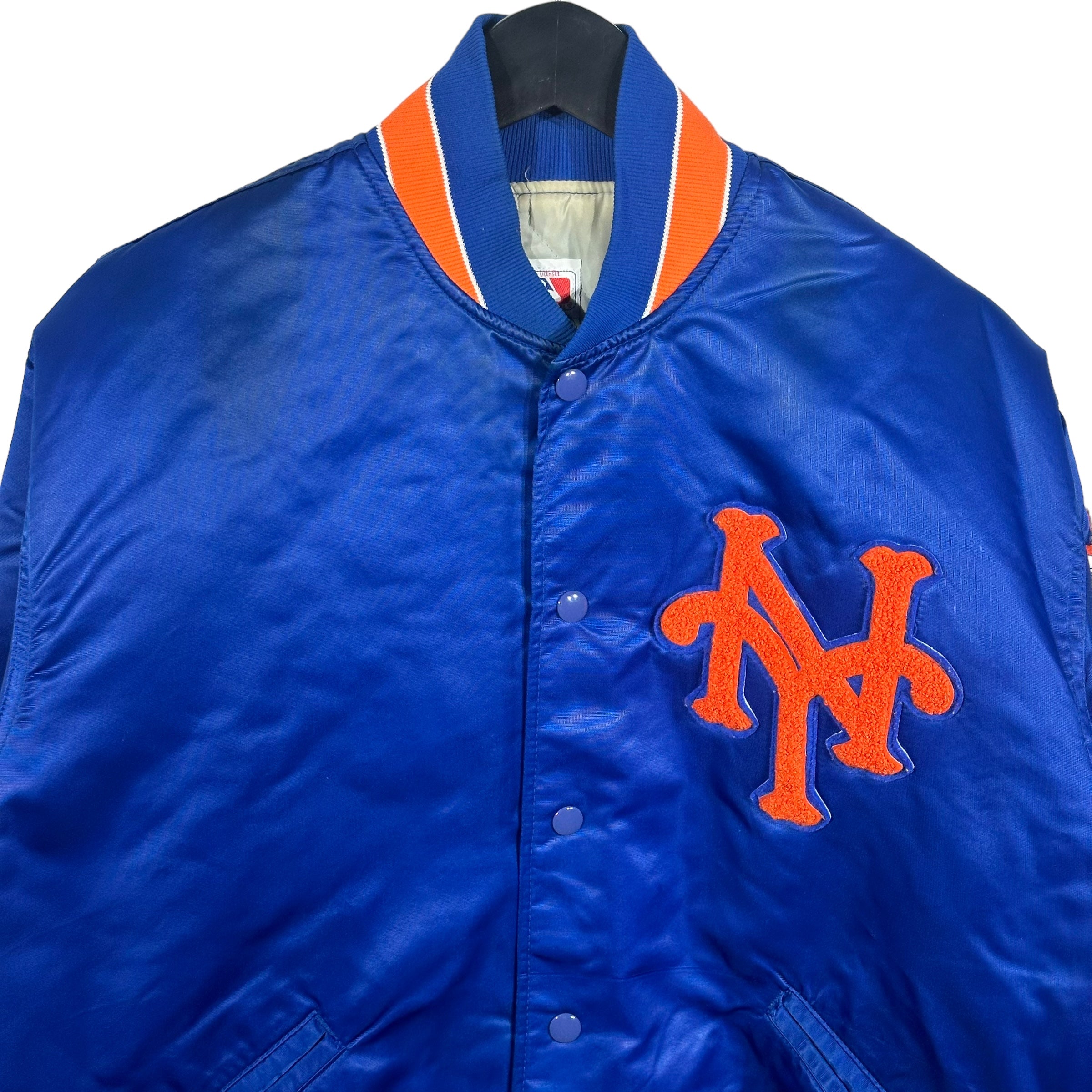 Vintage New York Mets Satin Bomber Jacket