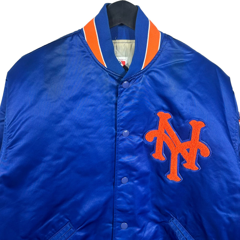 Vintage New York Mets Satin Bomber Jacket