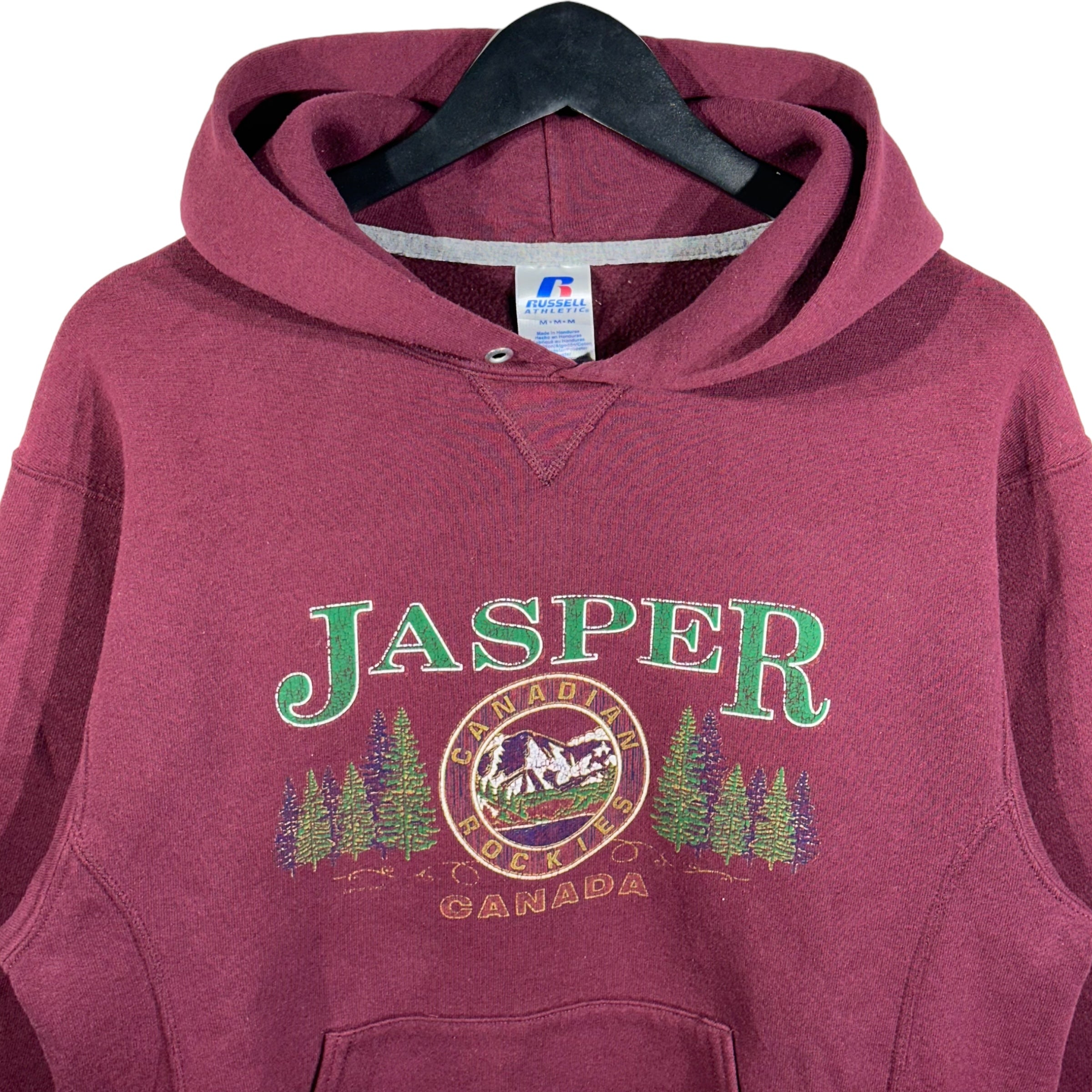 Vintage Jasper Canada Rockies Russell Hoodie