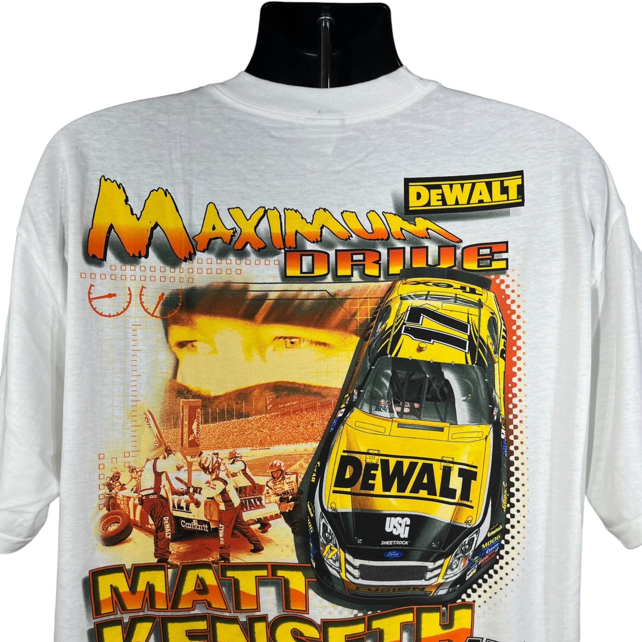 Vintage NASCAR Matt Kenseth "Guaranteed Extreme" Racing Tee