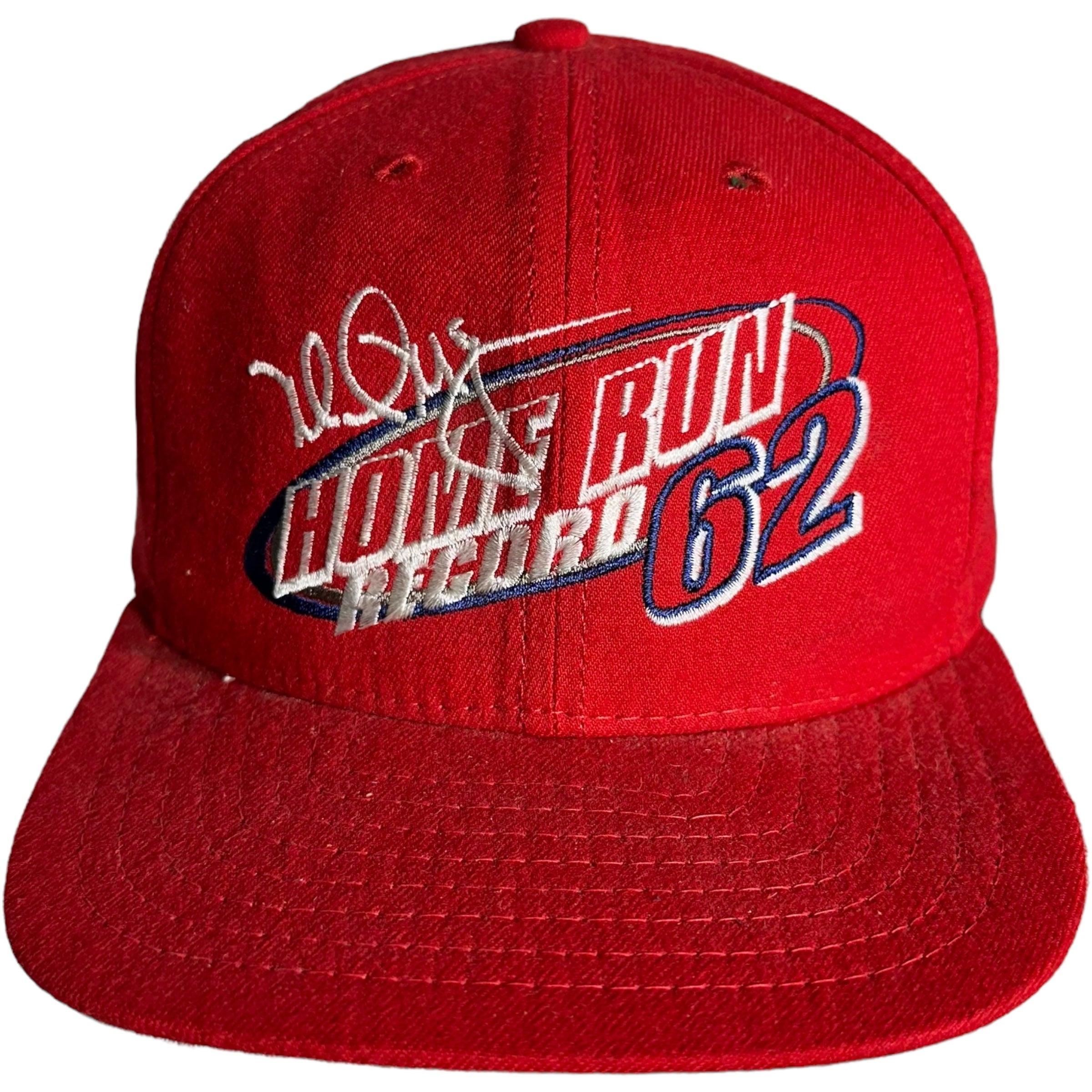 Vintage Home Run Recored Mark McGwire Snapback Hat