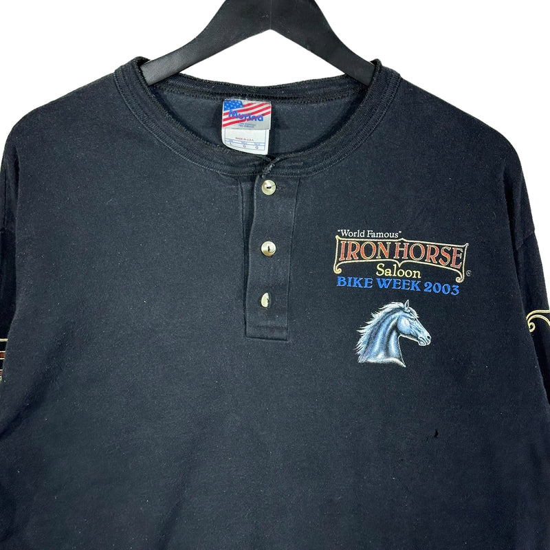 Vintage Iron Horse Bike Week Long Sleeve 2003