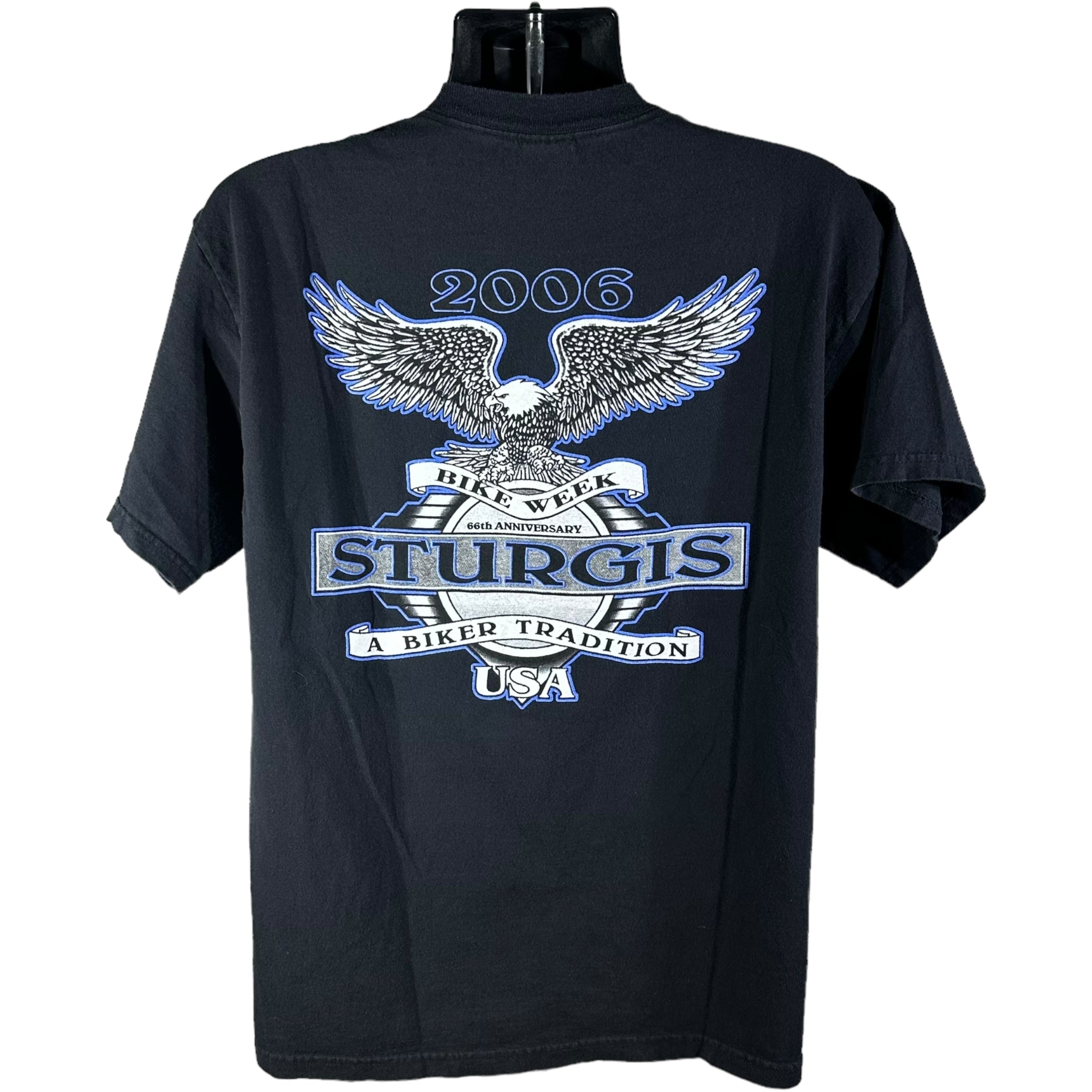 Vintage Sturgis Black Hills Rally 66th Anniversary Tee 2006