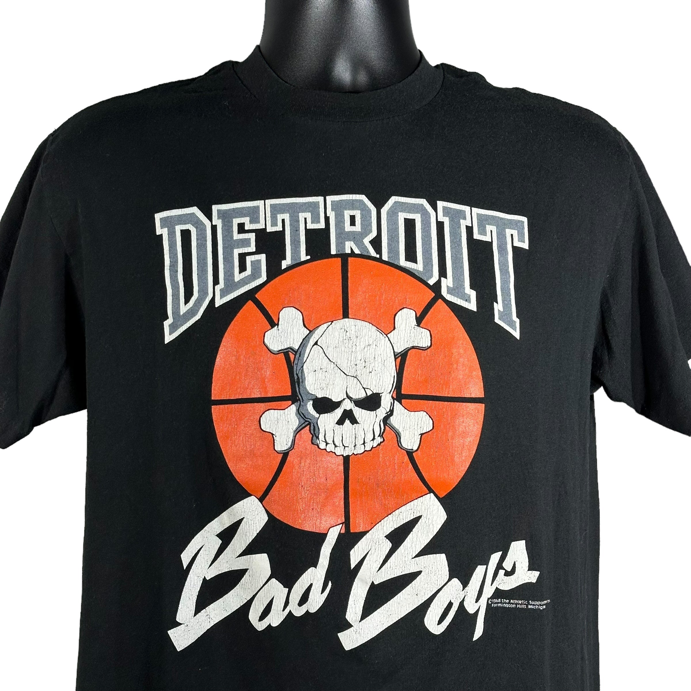 Vintage Detroit Bad Boys Tee 1988