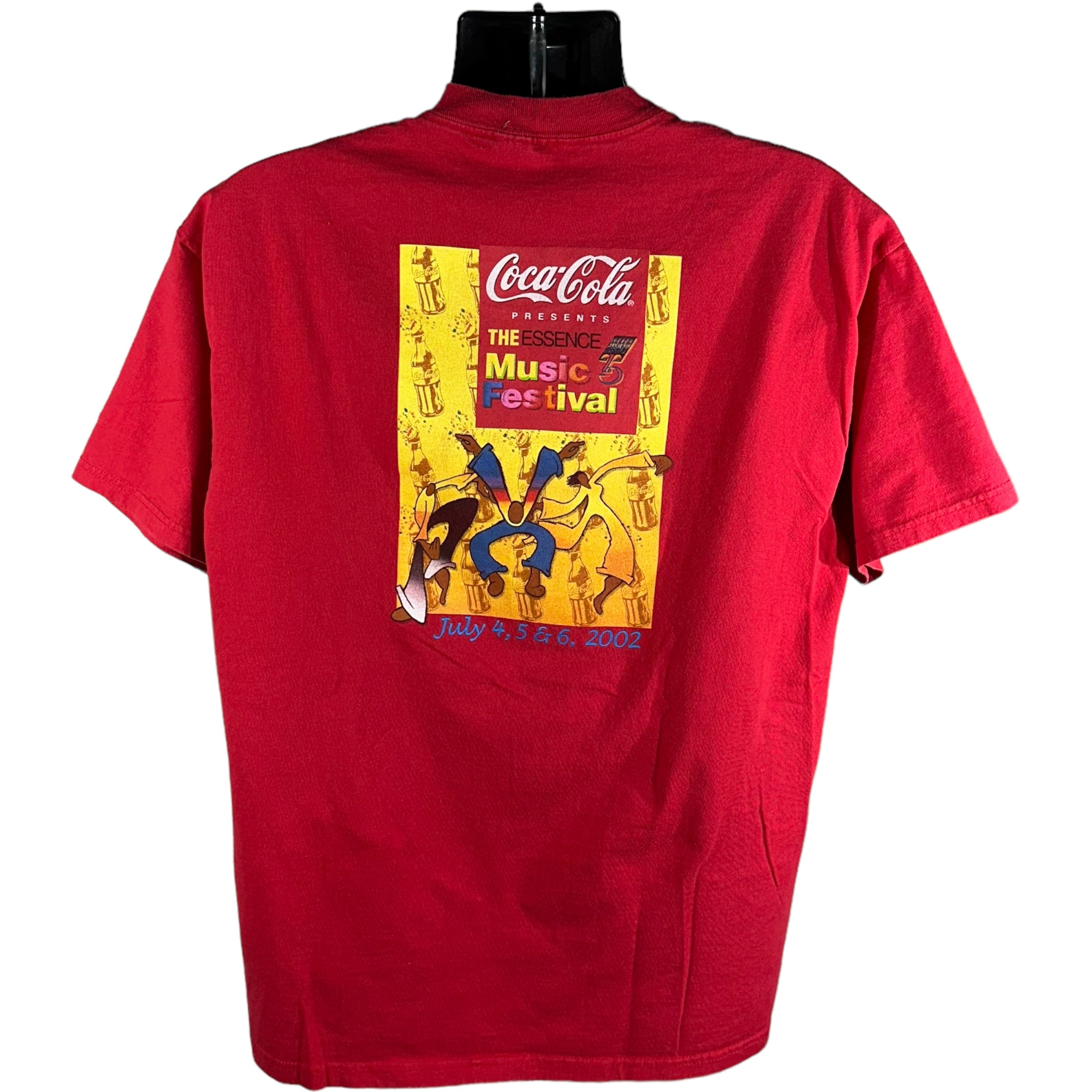 Vintage Coca Cola The Rhythm Of Refreshment Tee