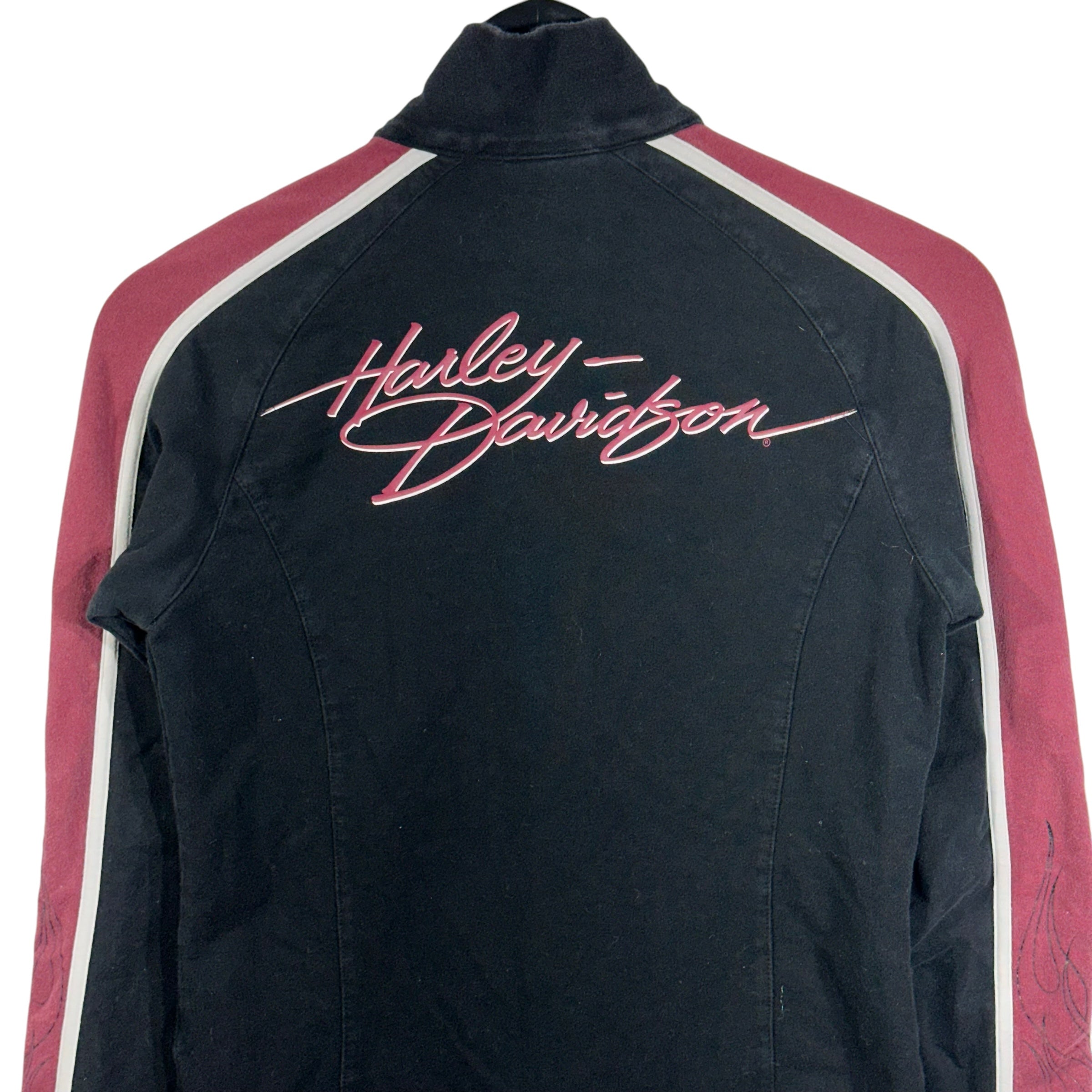 Vintage Harley Davidson Track Jacket