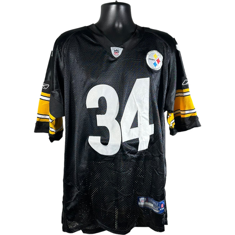 Vintage Pittsburgh Steelers Rashard Mendenhal #34  Reebok Jersey