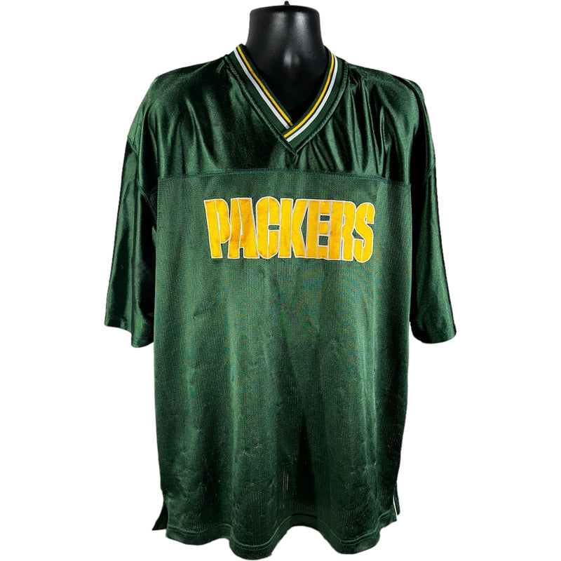 Vintage NFL GreenBay Packers Stained Warm Up Jersey