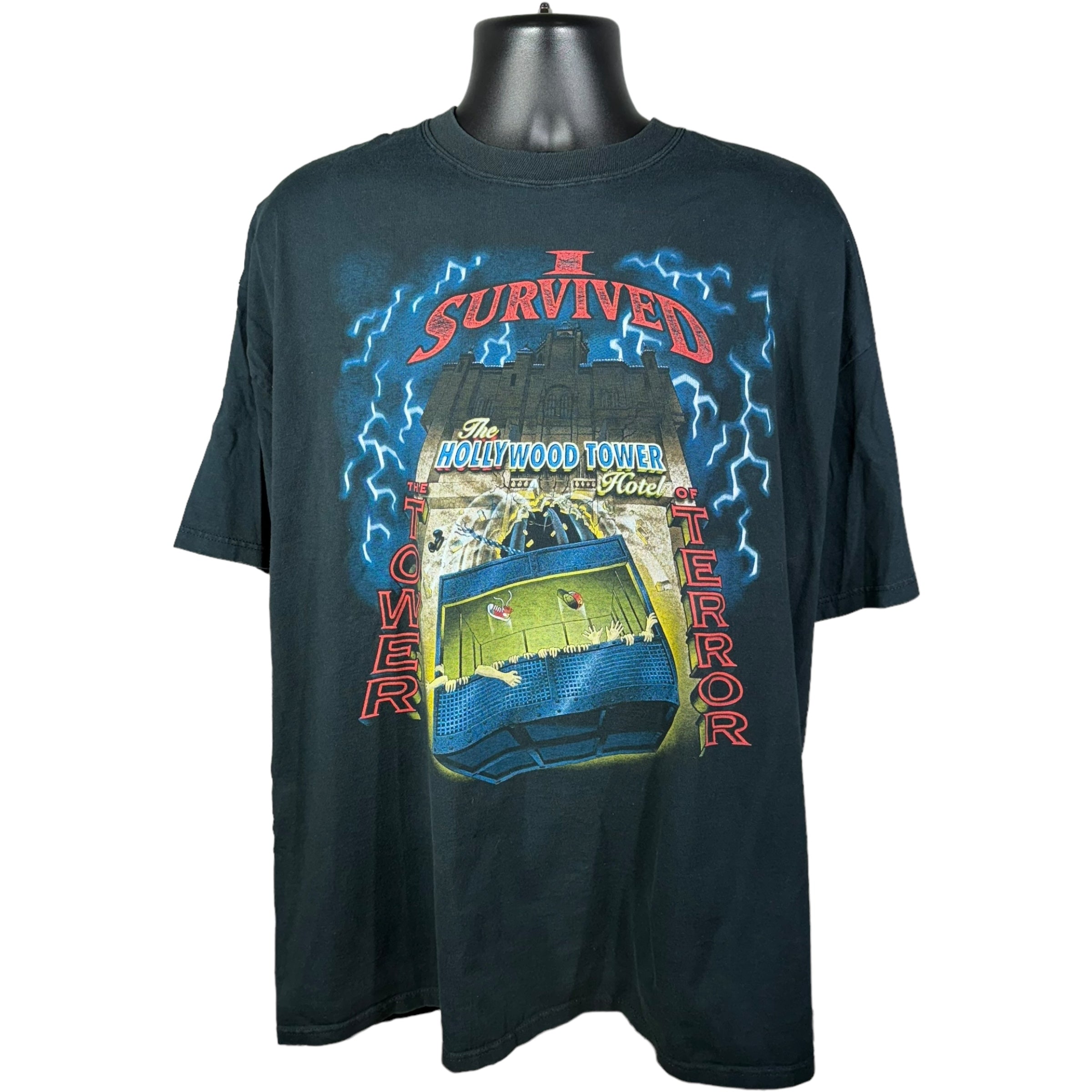 Vintage "I Survived The Tower Of Terror" Tee 90s