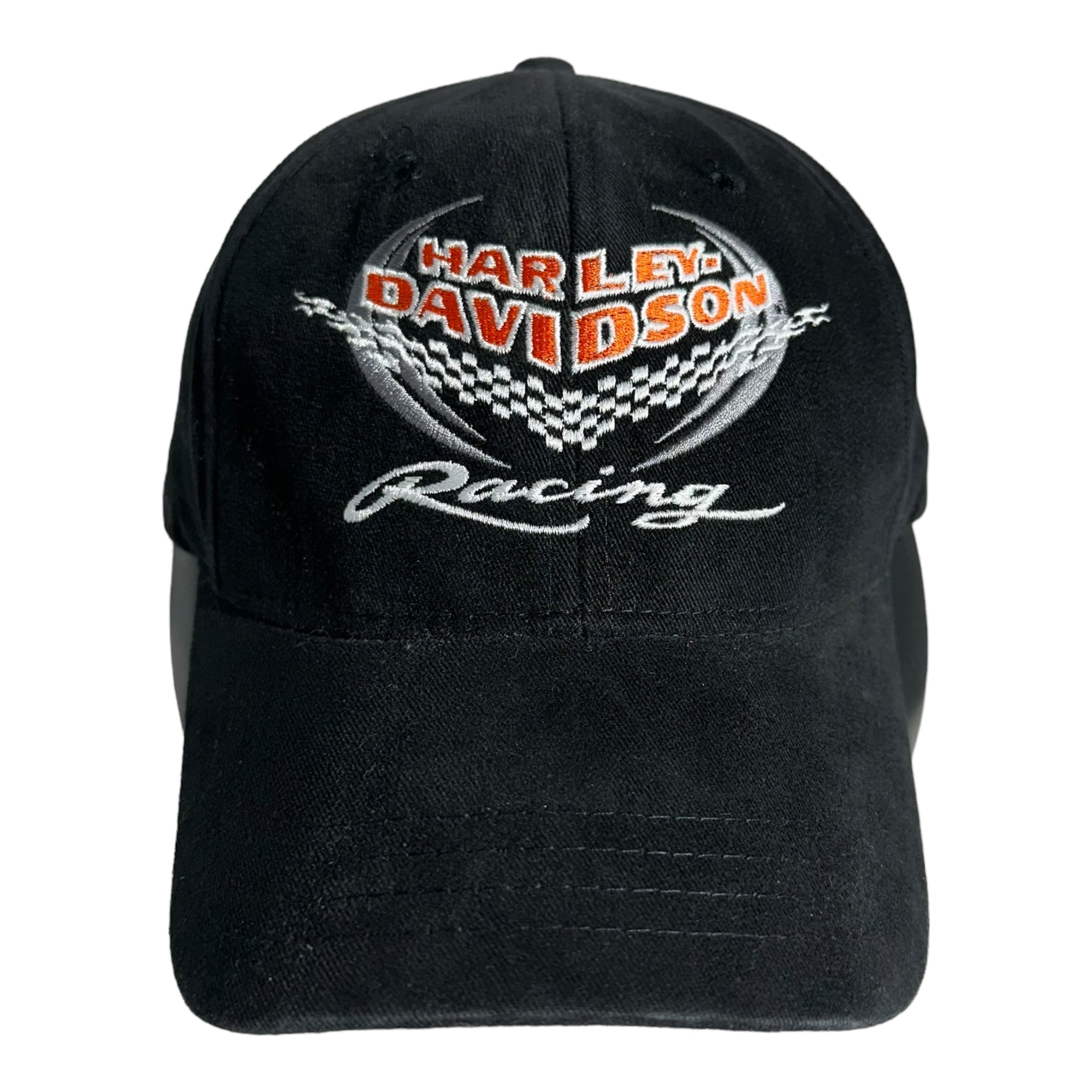 Vintage Harley Davidson Racing Strapback Hat