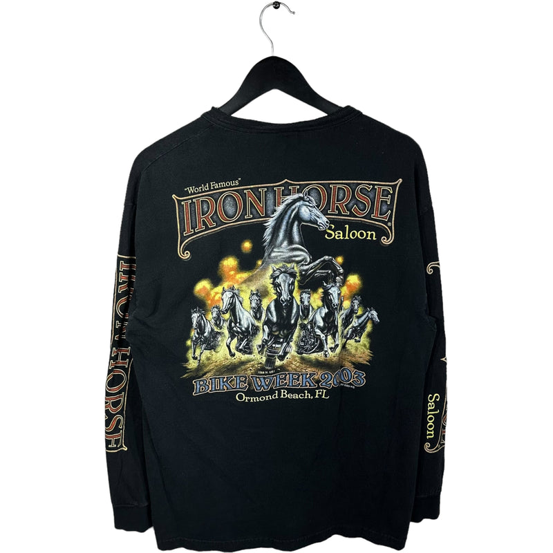 Vintage Iron Horse Bike Week Long Sleeve 2003