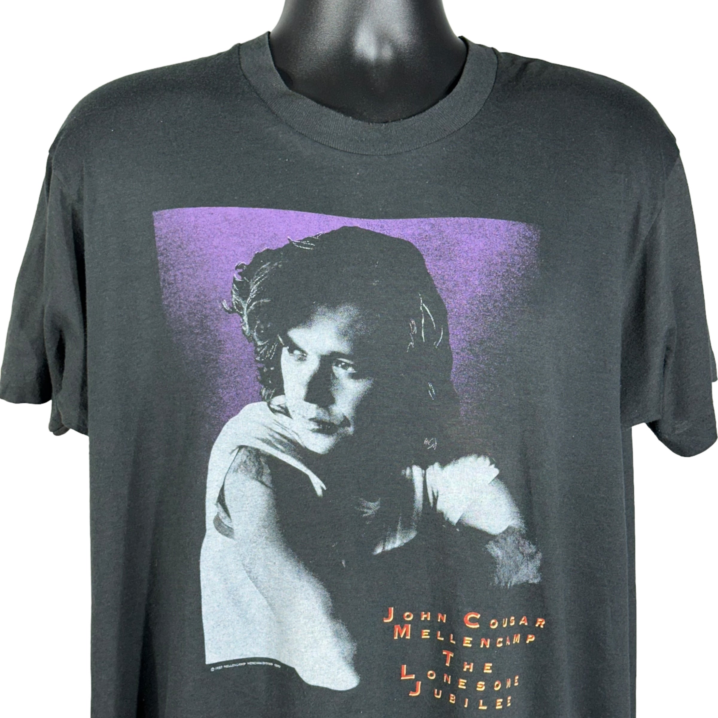 Vintage John Cougar Mellencamp The Lonesome Jubilee Tee