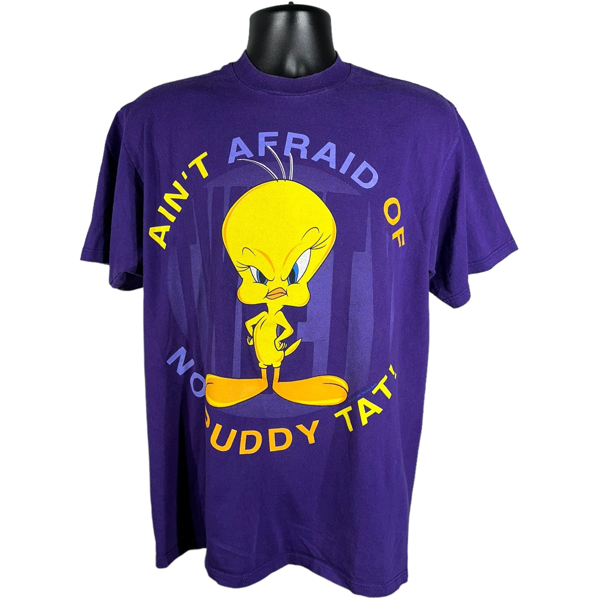 Vintage Tweety "Aint Afraid Of No Puddy Tat!" Tee 1996