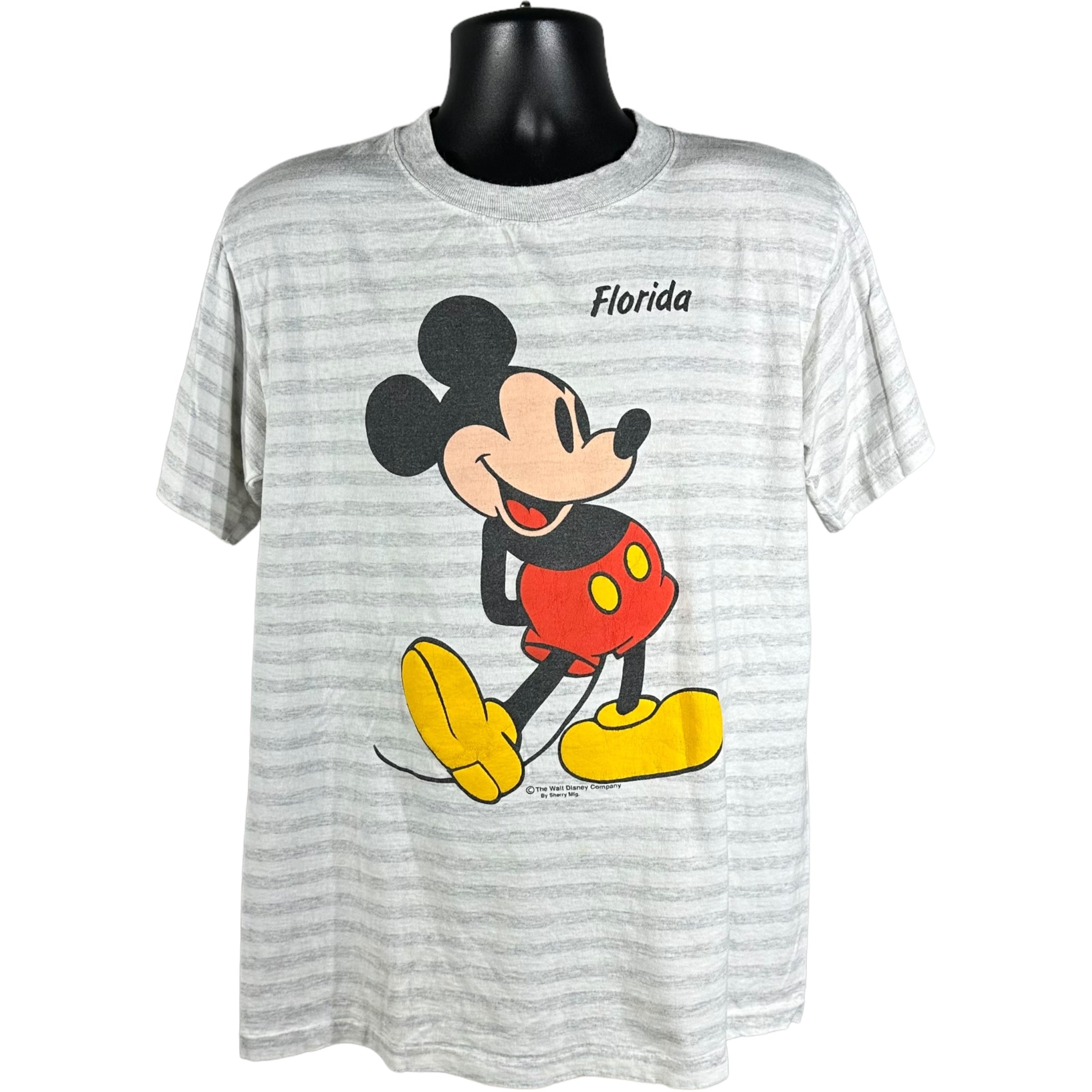 Vintage Mickey Mouse Florida Stripe Tee