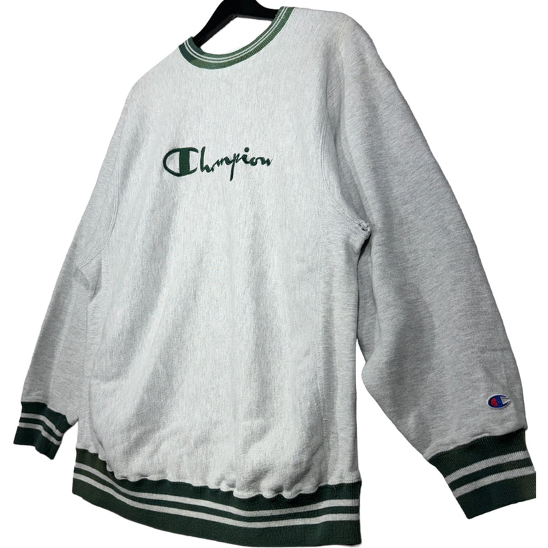 Vintage Champion Reverse Weave Spellout Crewneck