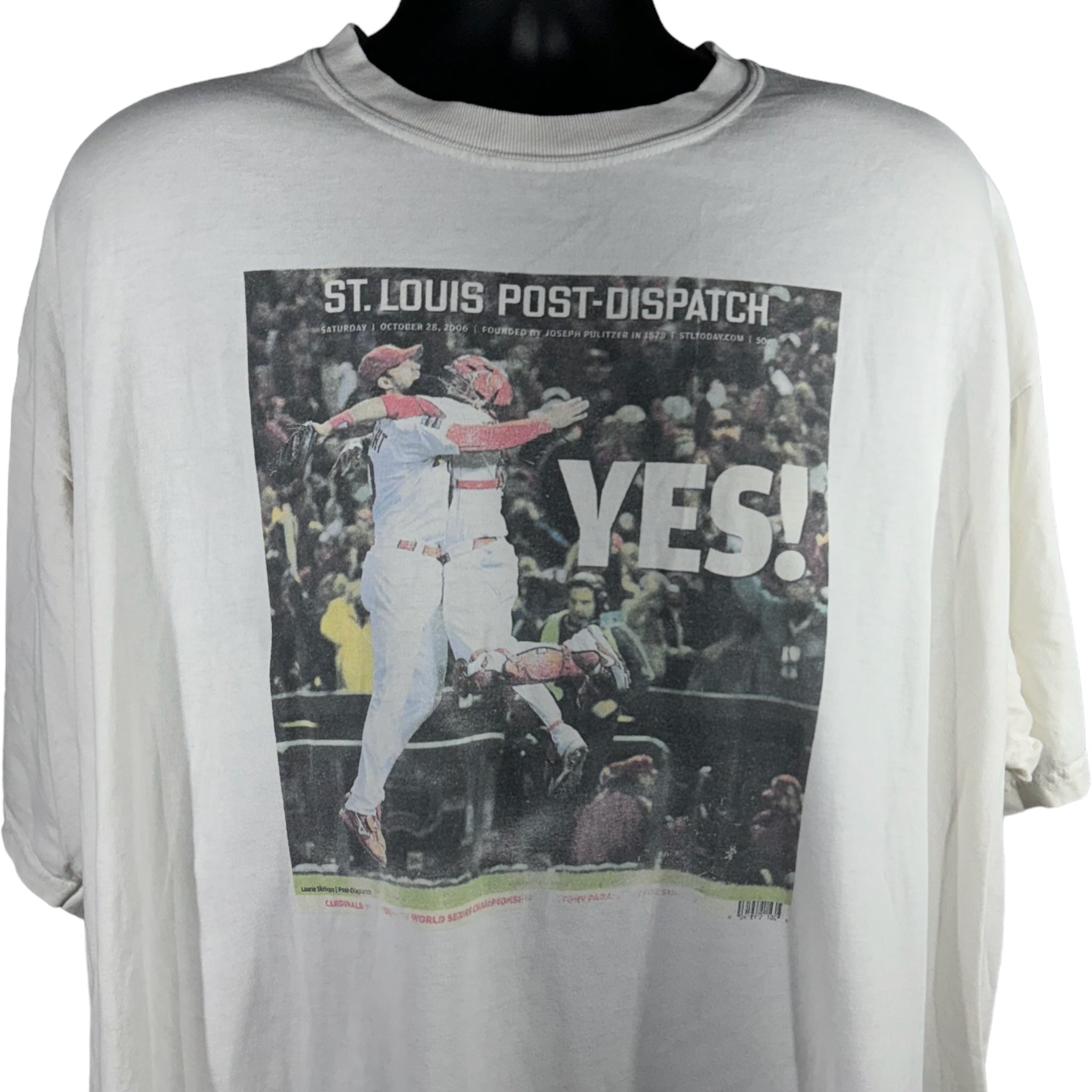 St. Louis Cardinals Post-Dispatch "Yes!" Tee