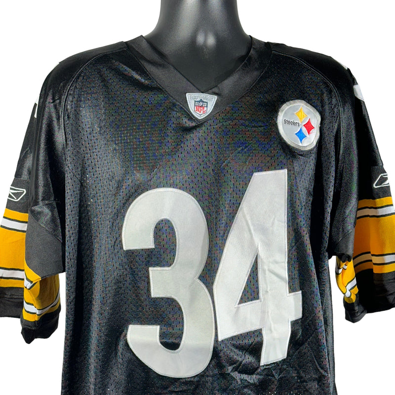 Vintage Pittsburgh Steelers Rashard Mendenhal #34  Reebok Jersey