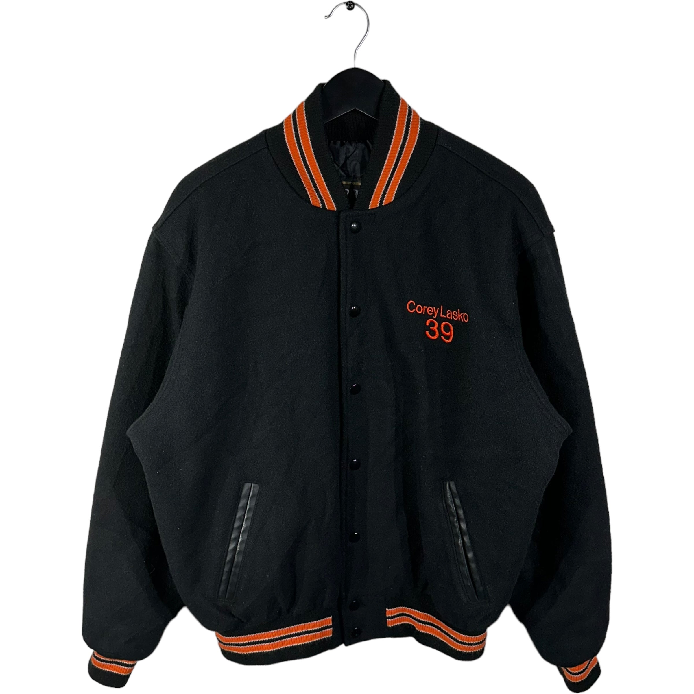 Vintage Corey Lasko #39 Princeton Tigers Varsity Jacket