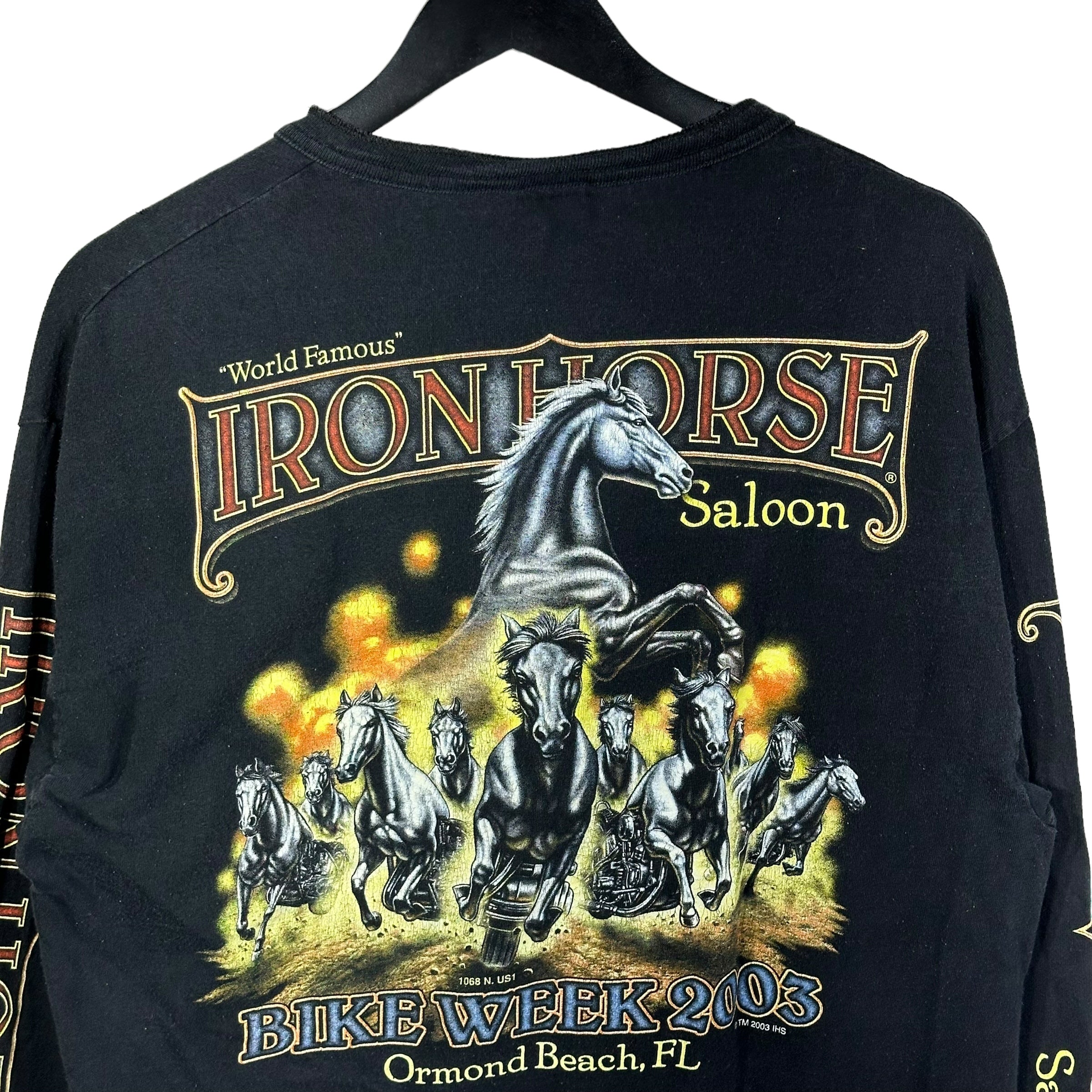 Vintage Iron Horse Bike Week Long Sleeve 2003