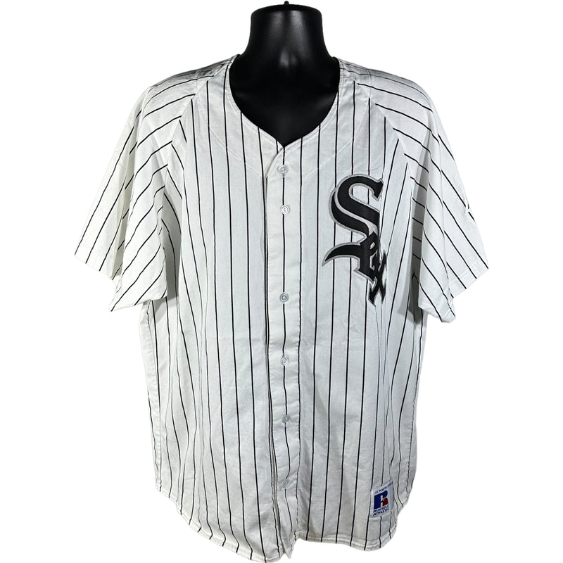 Vintage Chicago White Sox Striped Russell Jersey