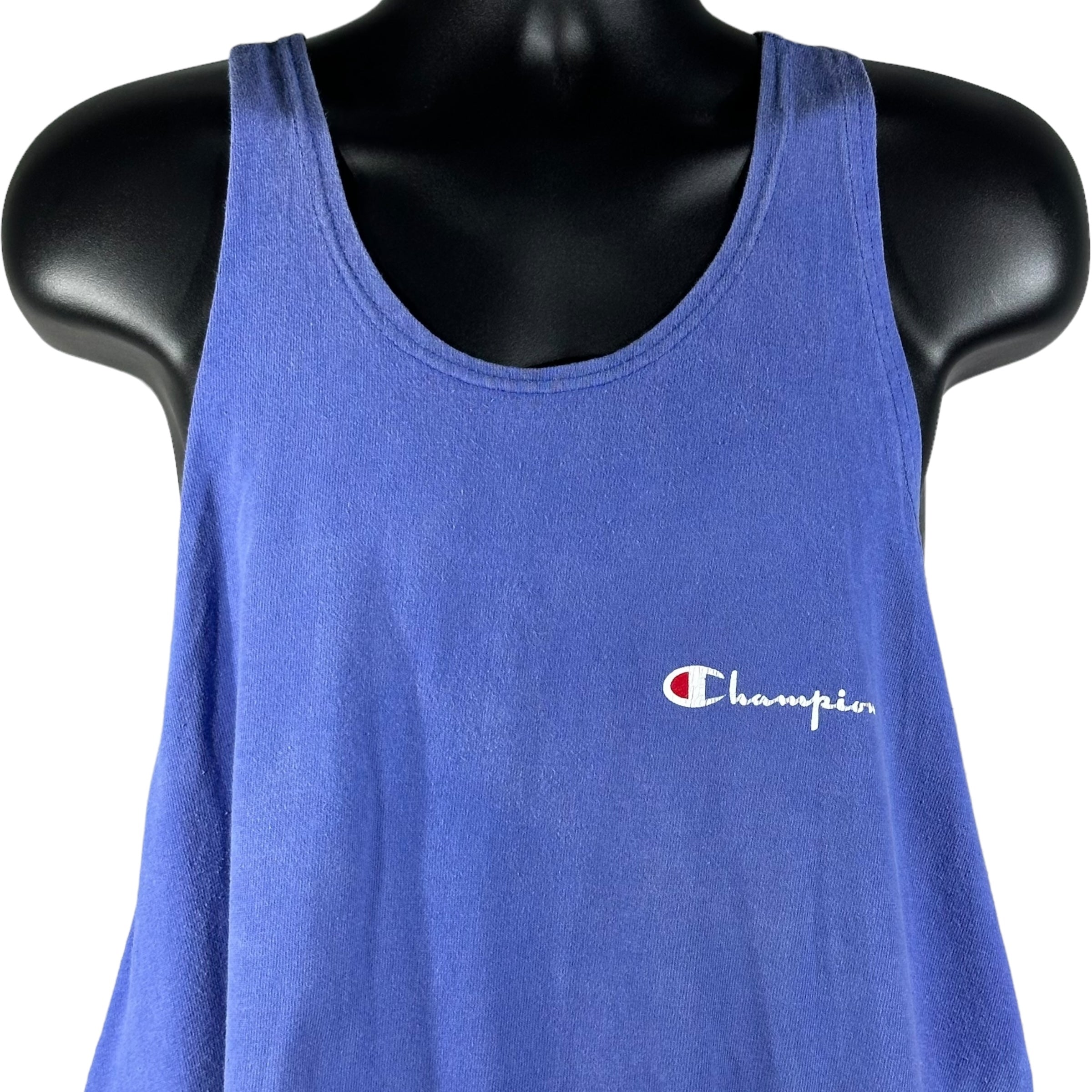 Vintage Champion Chest Logo Tank Top