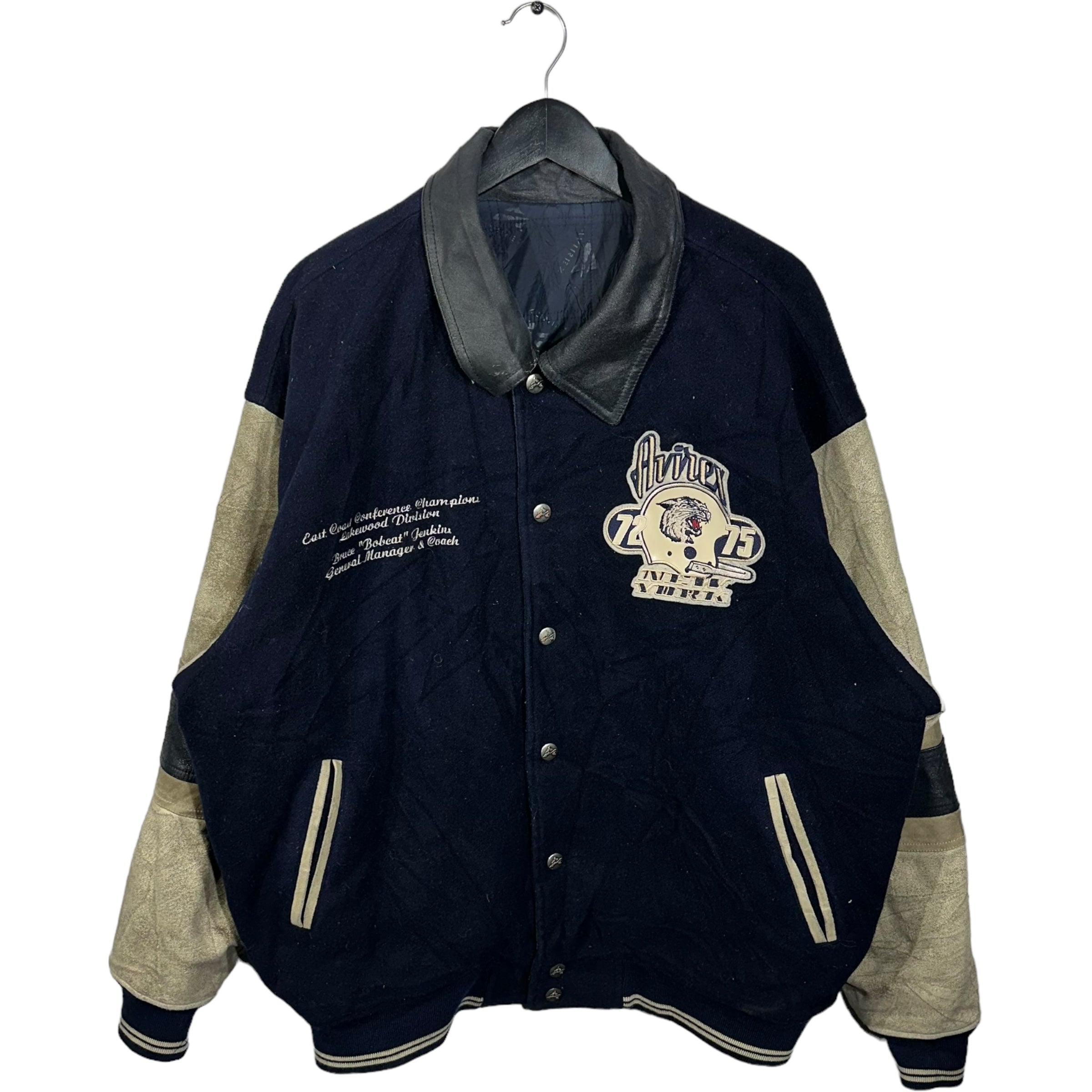 Vintage Avirex New York Football Varsity Jacket