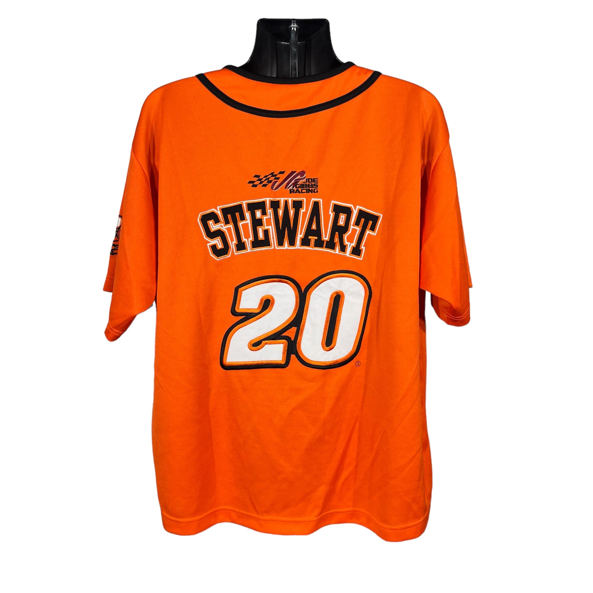 Vintage Tony Stewart Nascar Home Depot Baseball Jersey