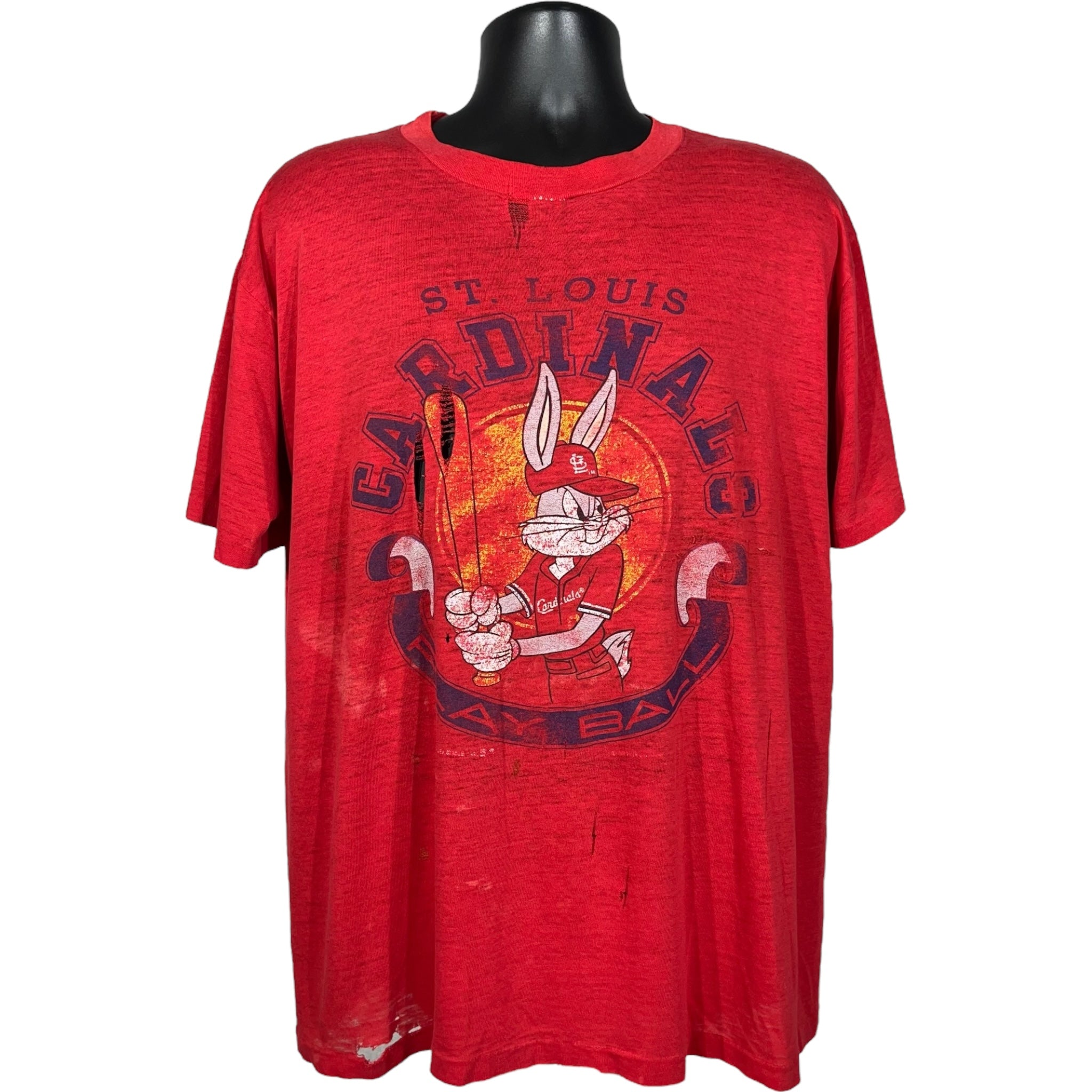 Vintage St. Louis Cardinals Bugs Bunny Tee 90s