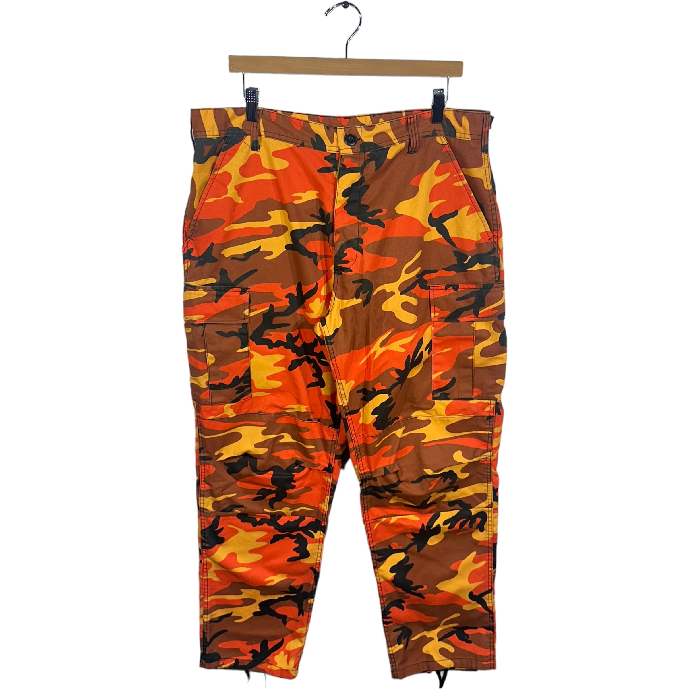 Vintage Military Cargo Camo Pants