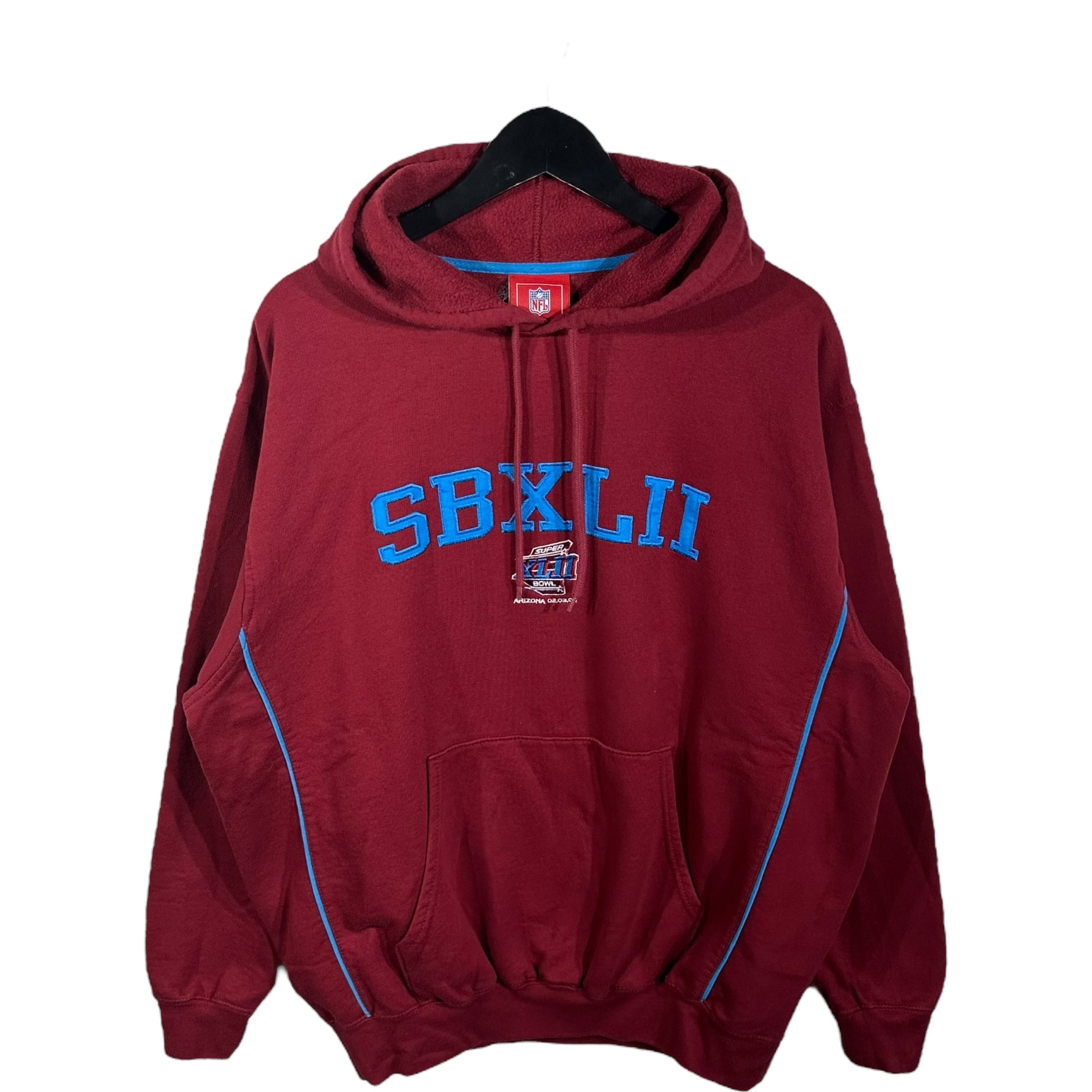 Vintage Super Bowl SBXLII 42 Hoodie