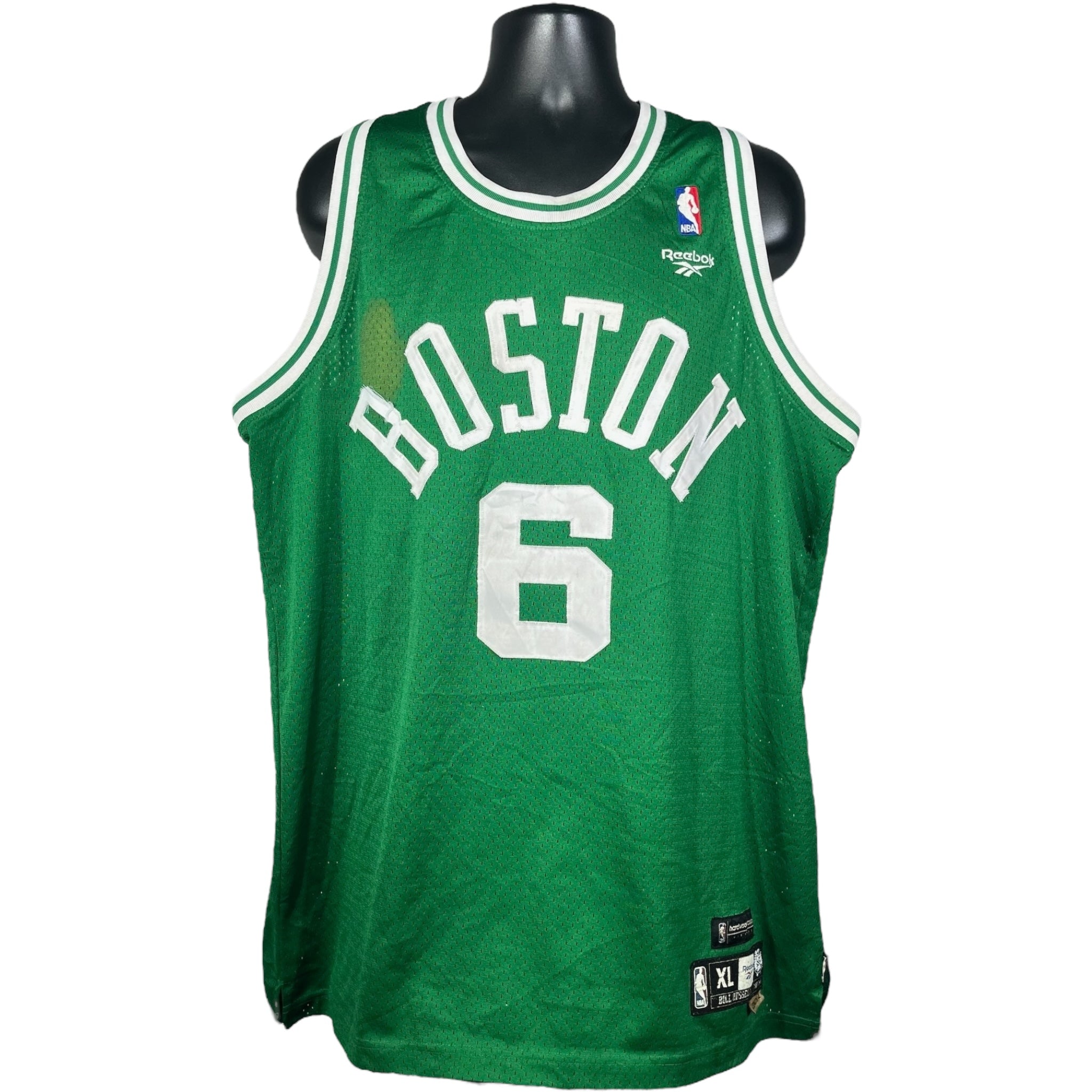 NBA Hardwood Classic Boston Celtics Bill Russell Jersey