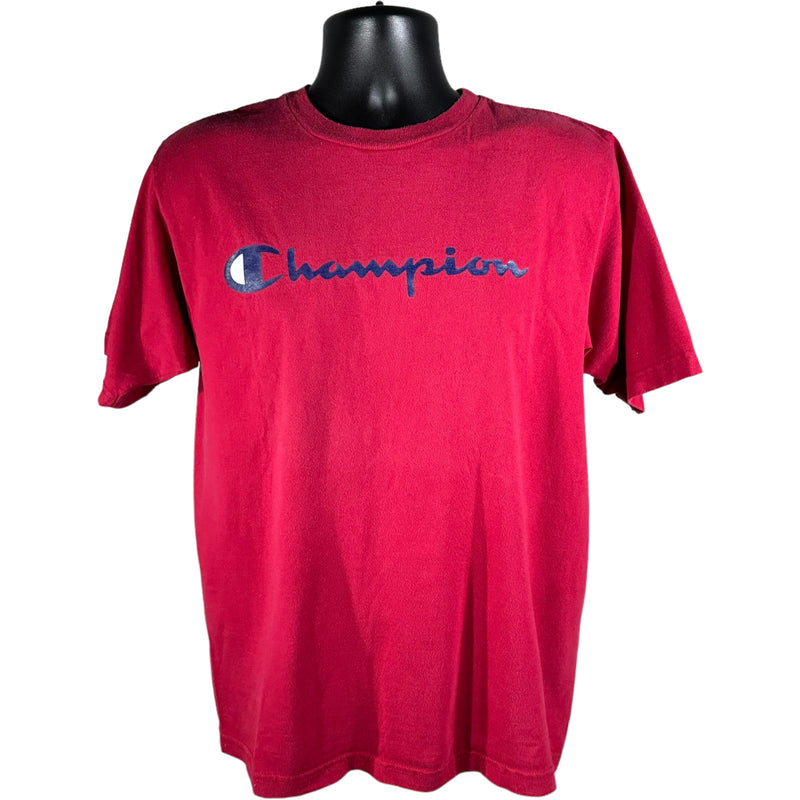 Vintage Champion Logo Tee 90s