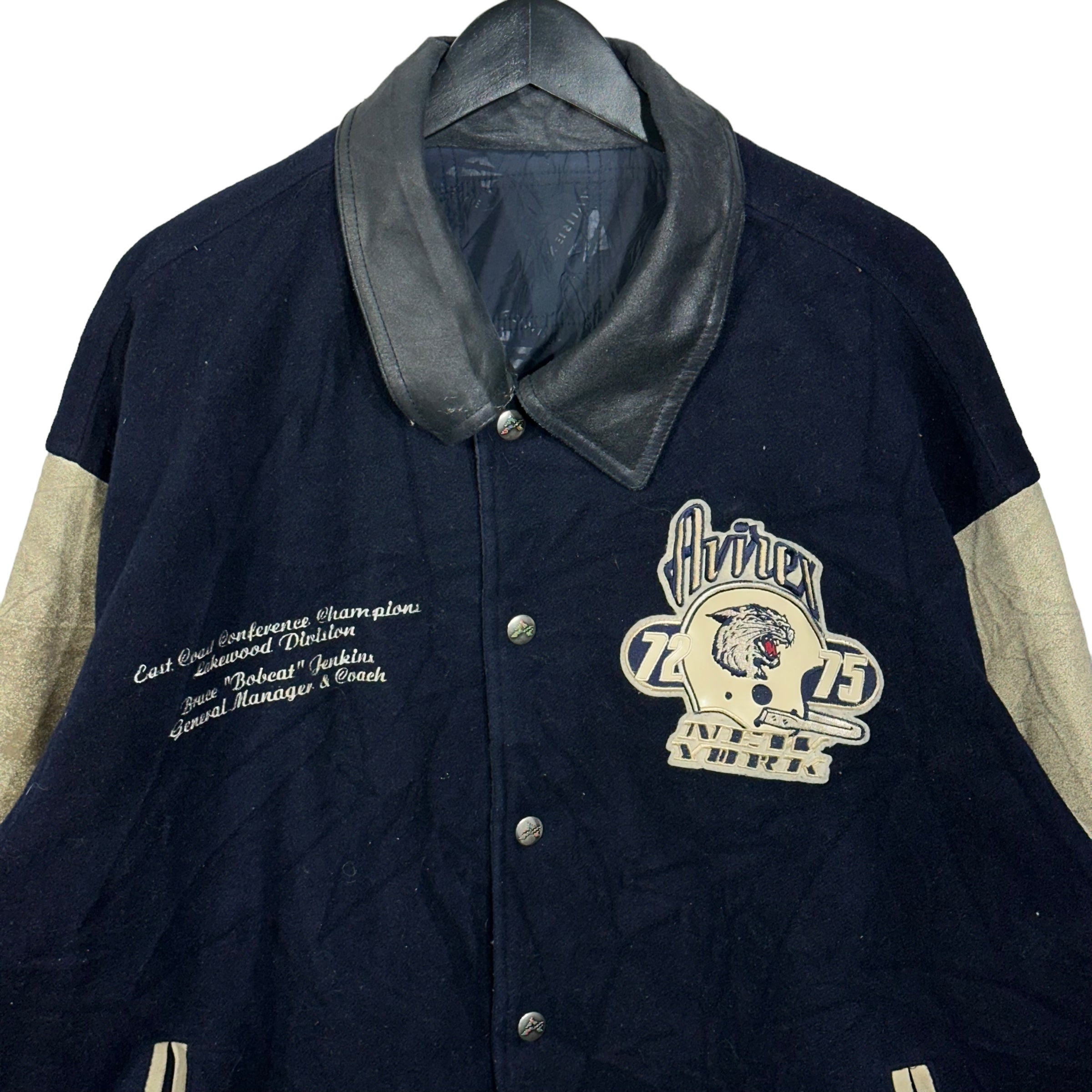 Vintage Avirex New York Football Varsity Jacket