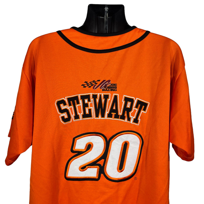 Vintage Tony Stewart Nascar Home Depot Baseball Jersey