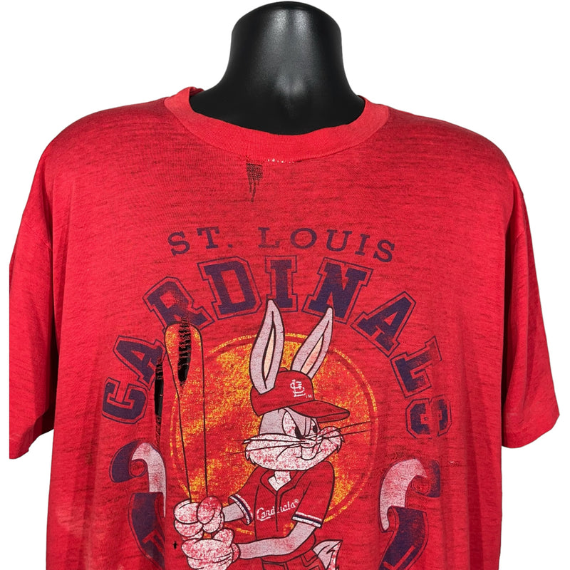 Vintage St. Louis Cardinals Bugs Bunny Tee 90s