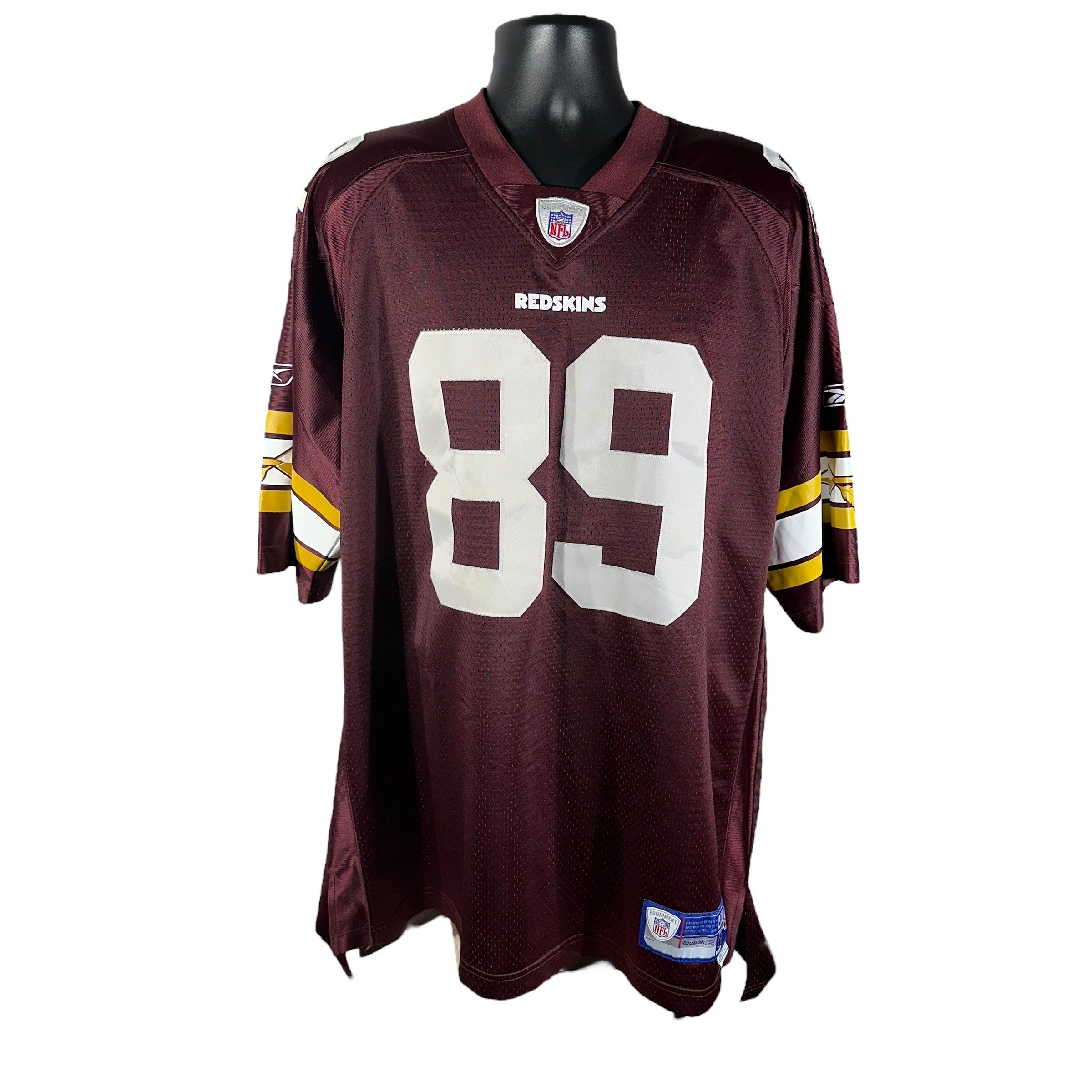 Vintage Washington Redskins #89 Randy Moss Reebok Jersey