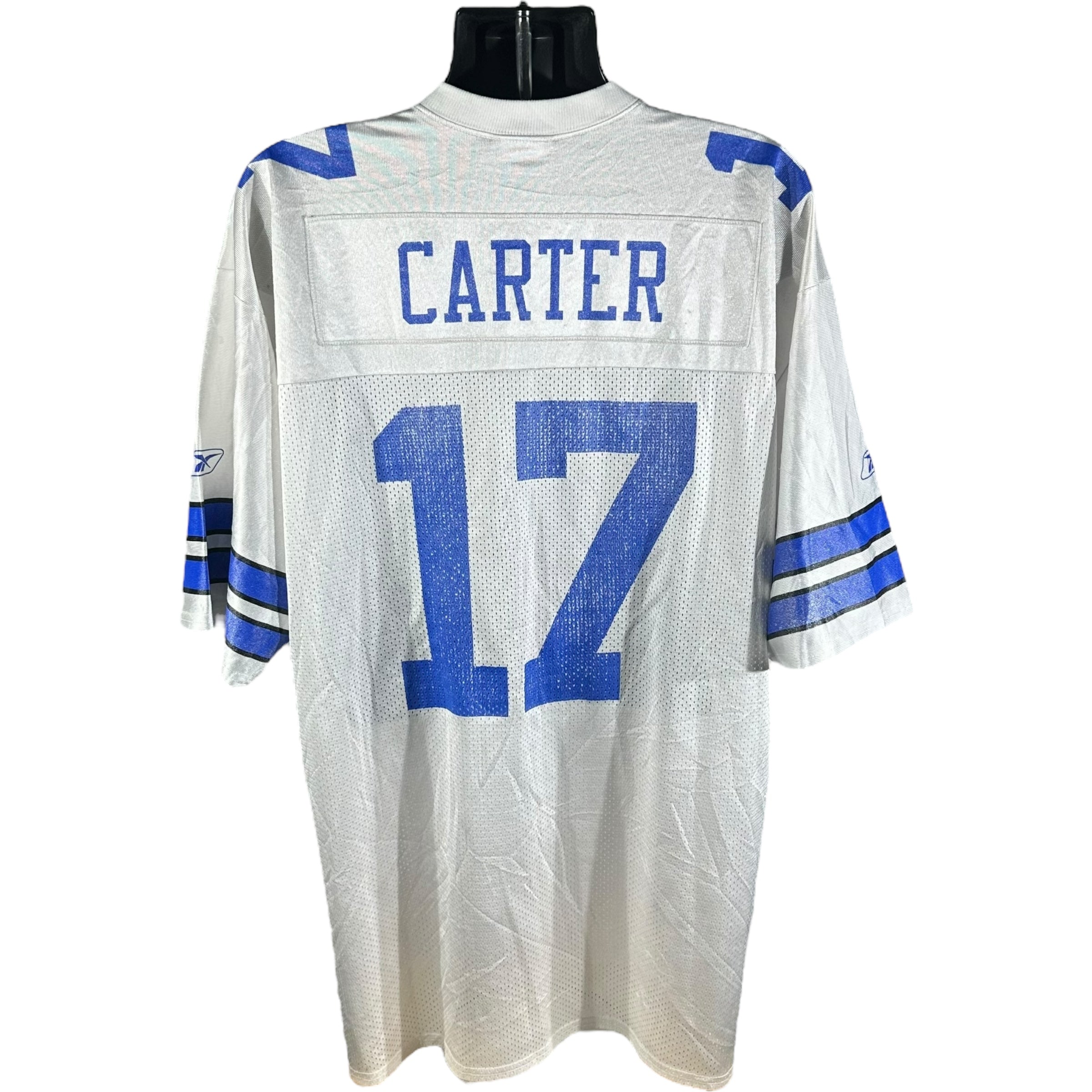 NFL On selling Field Quincy Carter #17 Dallas Cowboys Jersey Size 2xl Authentic Reebok