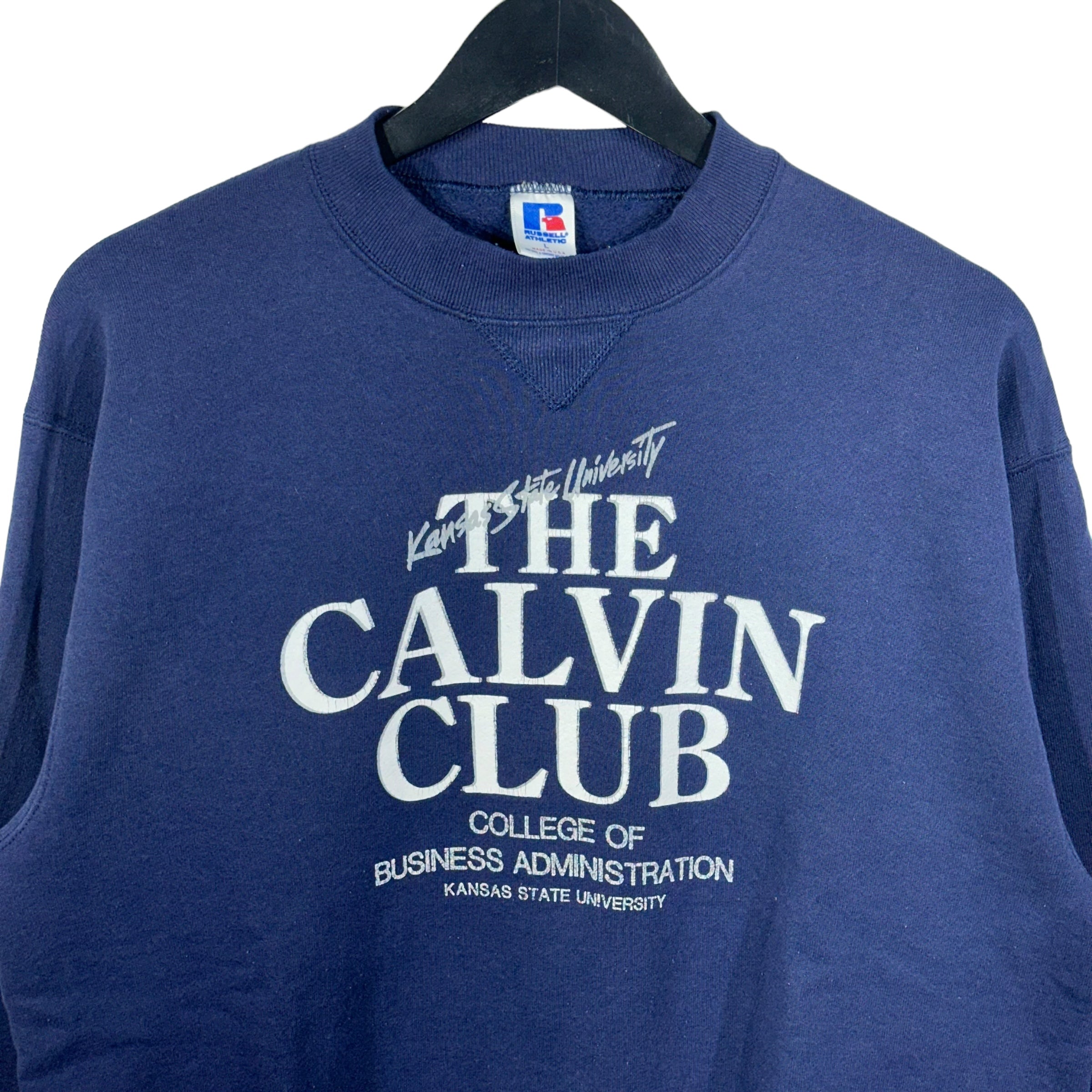 Vintage Kansas State University The Calvin Club Crewneck