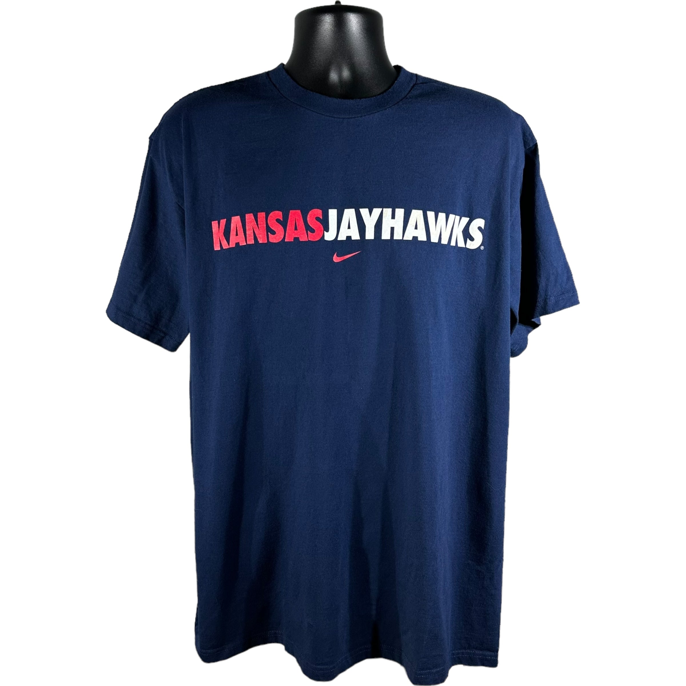 Vintage Nike Kansas University Jay Hawks Tee