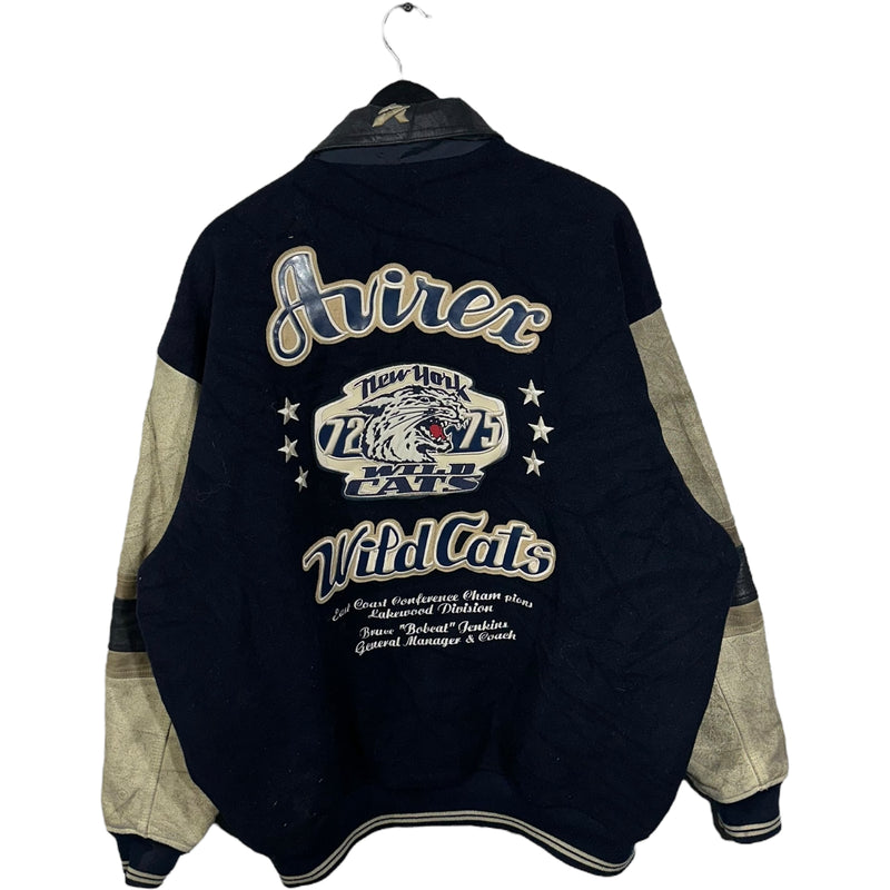 Vintage Avirex New York Football Varsity Jacket