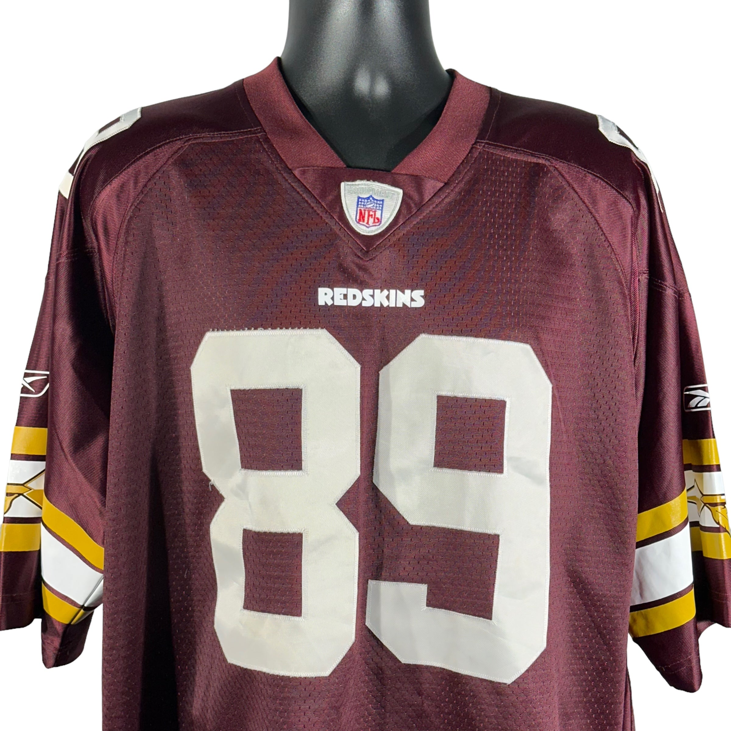 Vintage Washington Redskins #89 Randy Moss Reebok Jersey