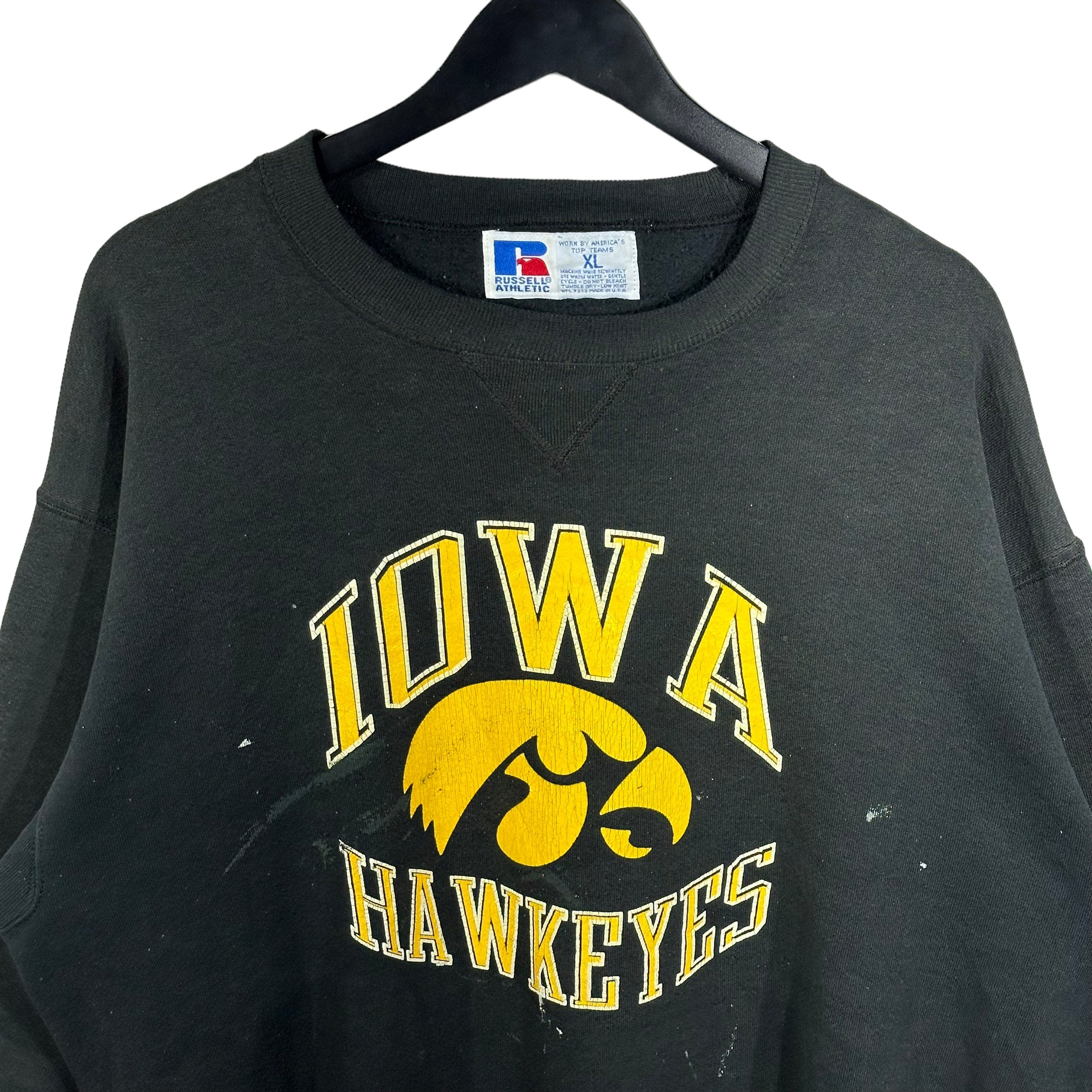 Vintage Iowa Hawkeyes Russell Crewneck