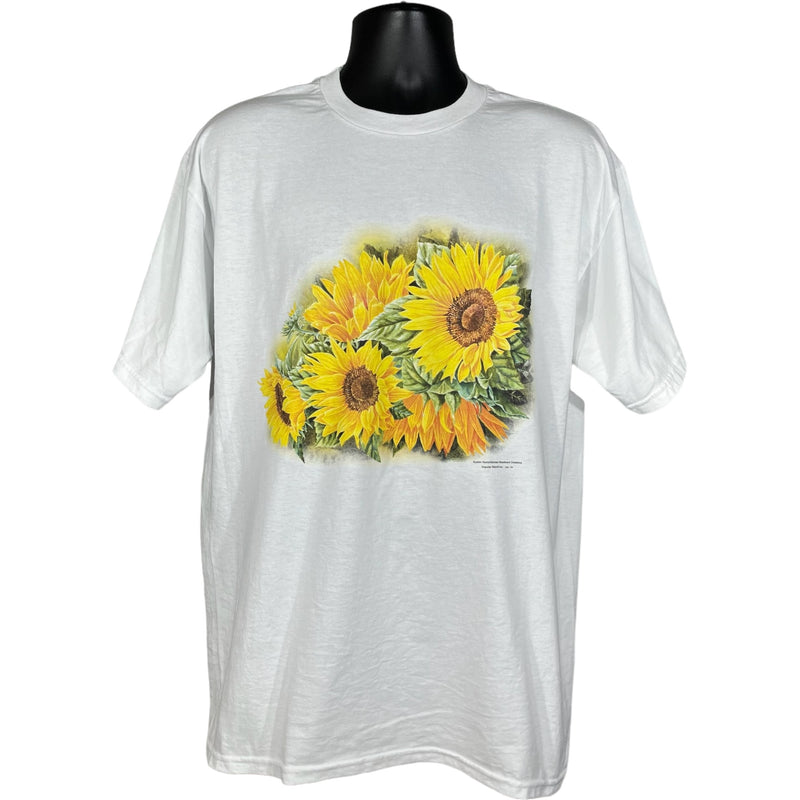 Vintage Sunflowers Art Tee