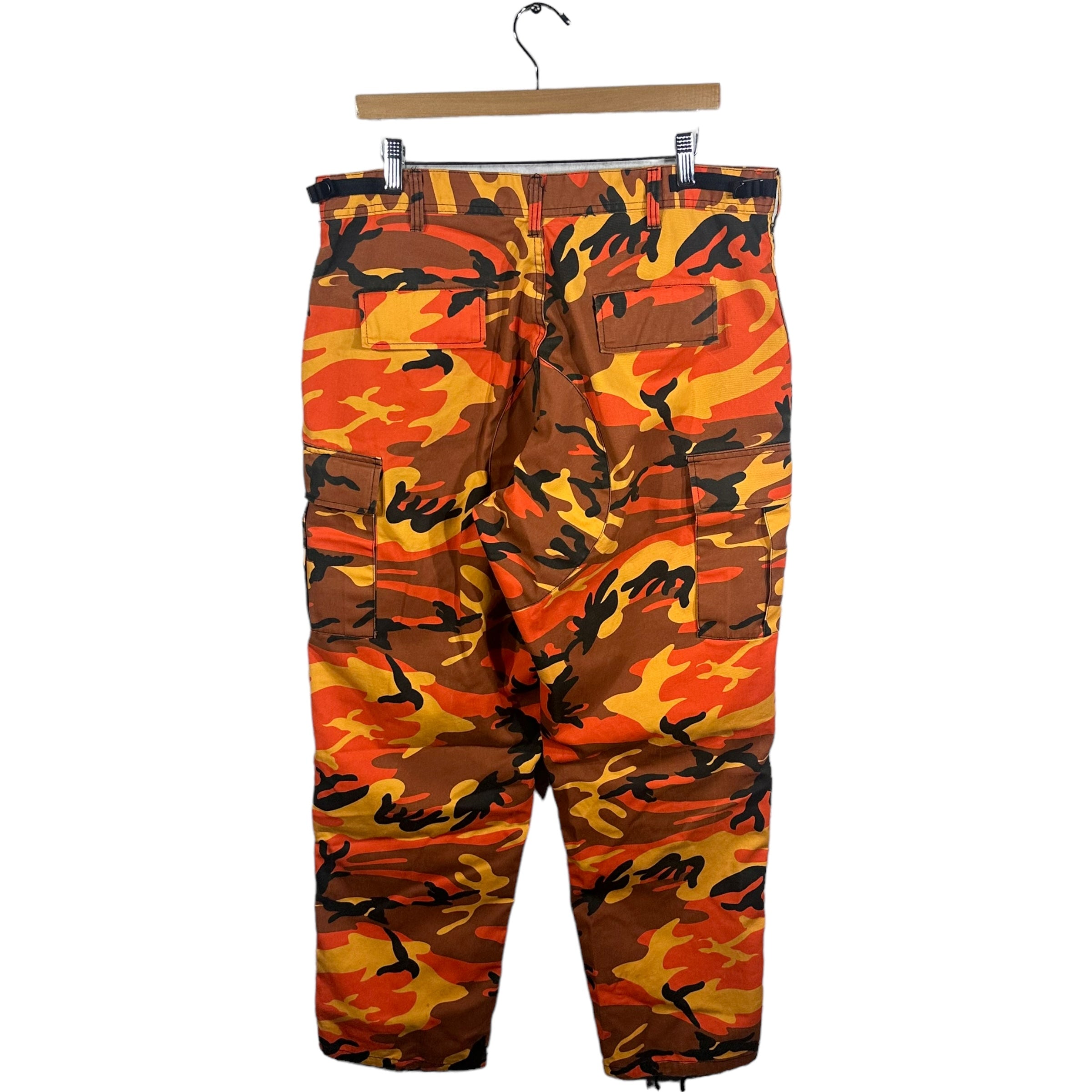 Vintage Military Cargo Camo Pants