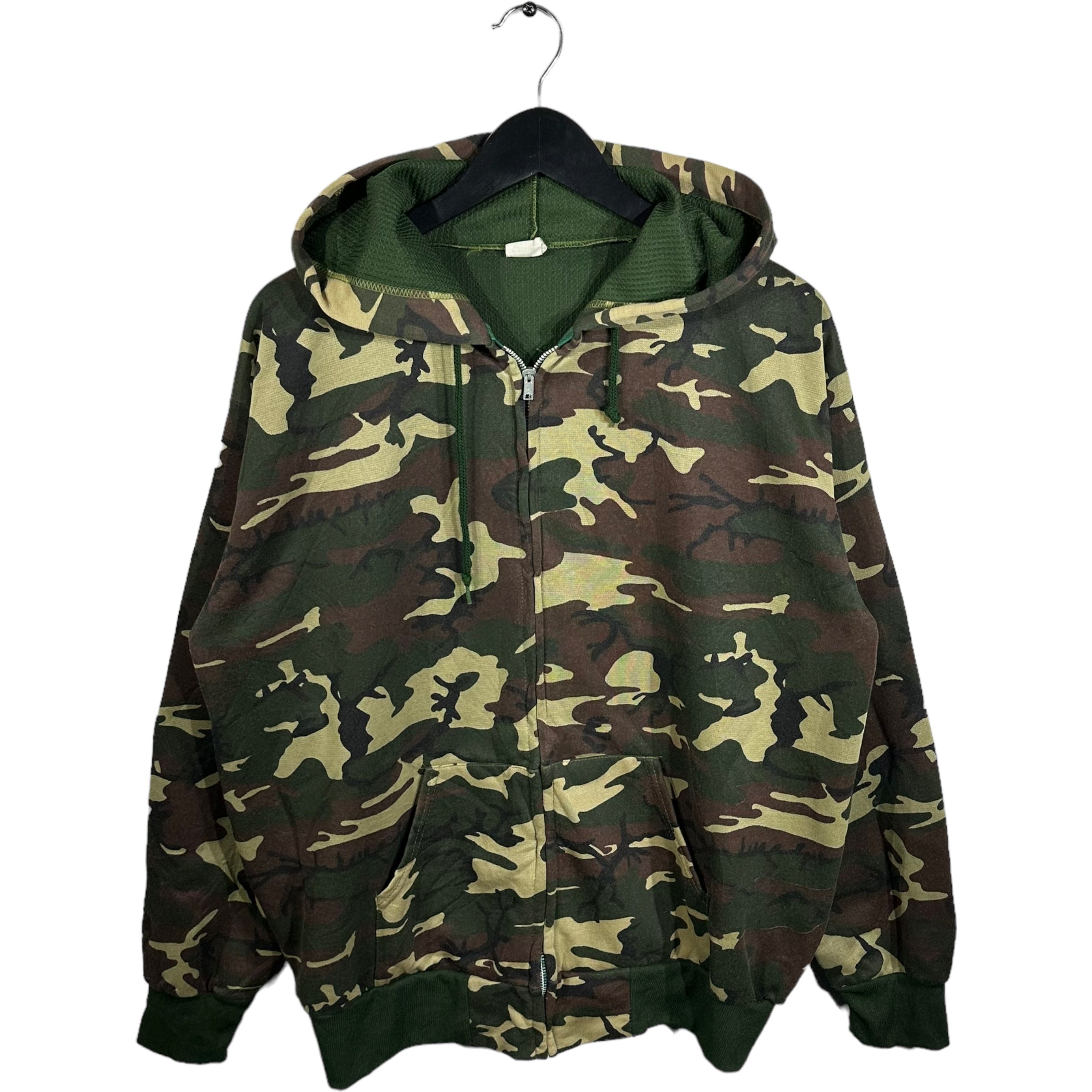 Vintage Full Zip Camo Hoodie