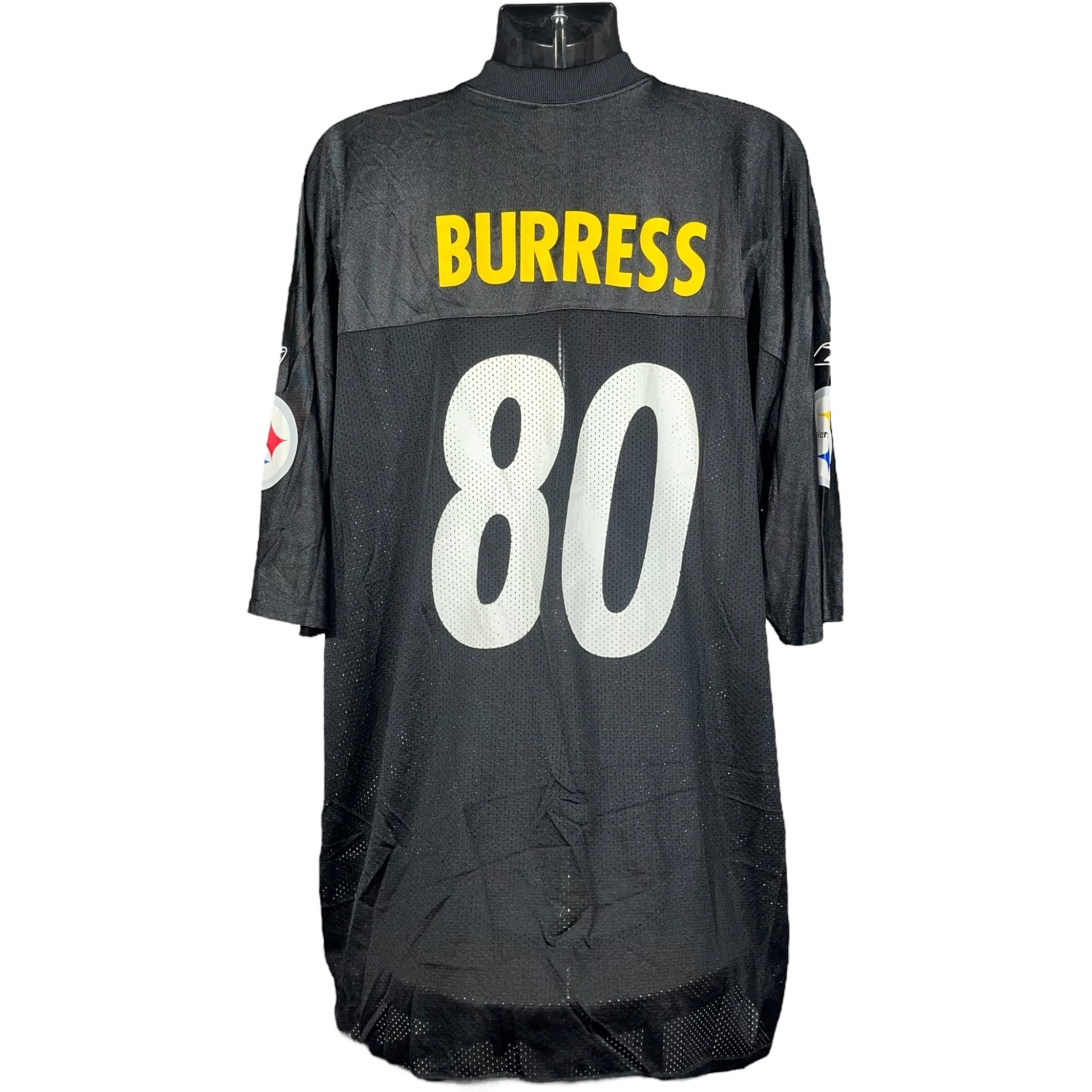 Vintage Pittsburgh Steelers Plaxico Burress #80 Jersey