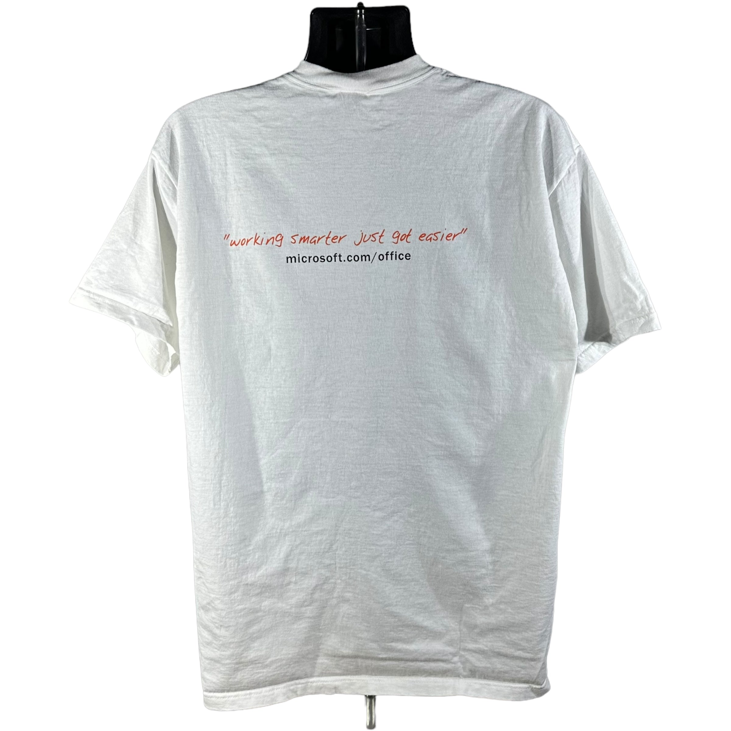 Y2k Microsoft Office XP "Working Smarter Just Got Easier"  Tee