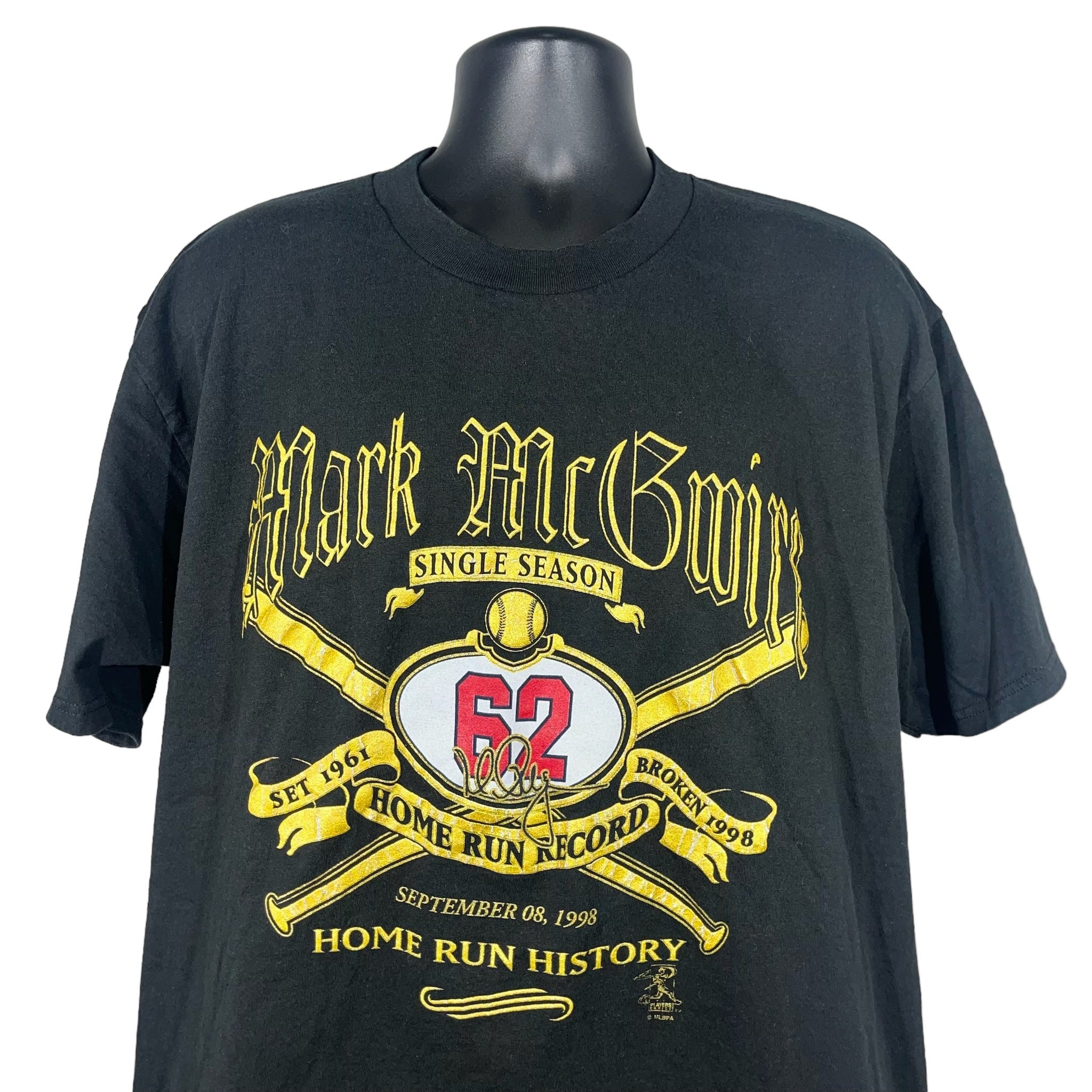 Vintage Mark McGwire "Homerun Record" Graphic Tee 1998